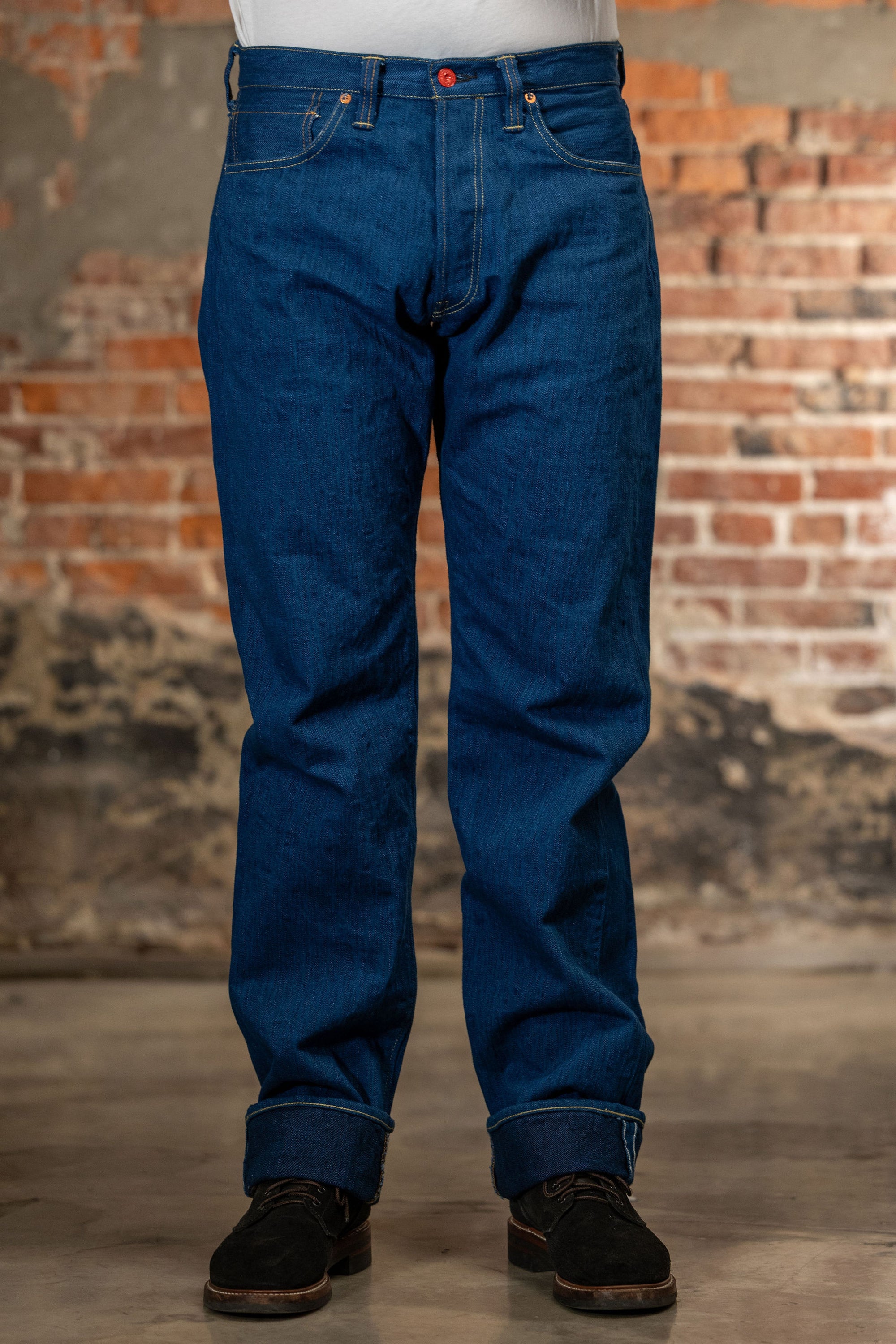 Samurai S3000XX15oz-SH Wide Straight Model - 15oz Seigaiha Denim