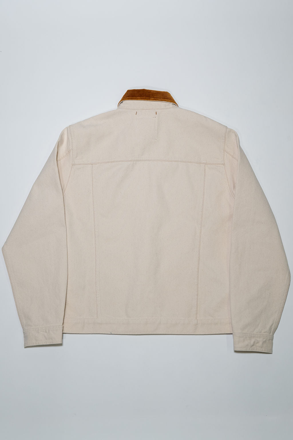 Indigofera Fargo Quarter - Smithson Canvas Ecru - Back