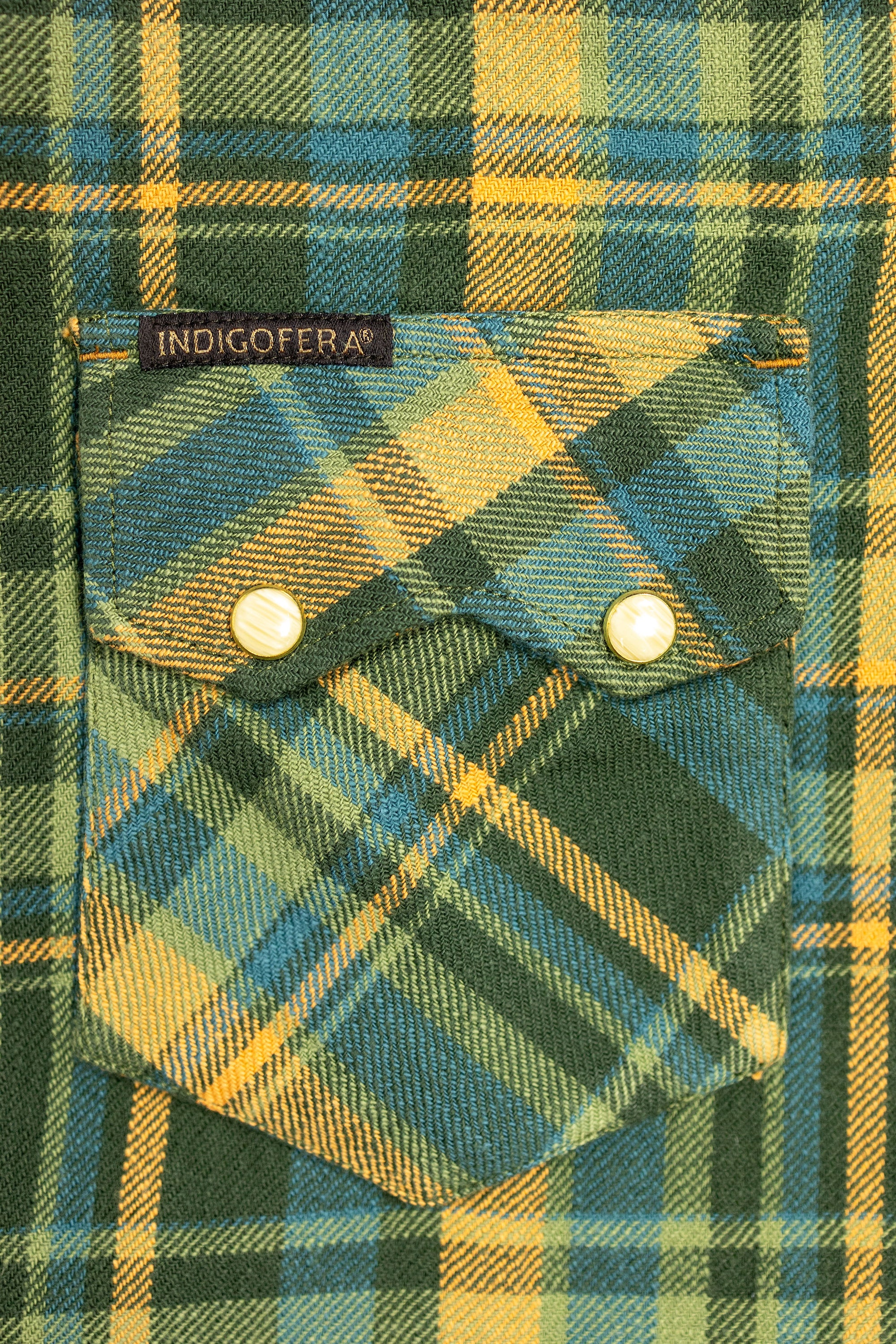 Indigofera Dollard - Twill Check