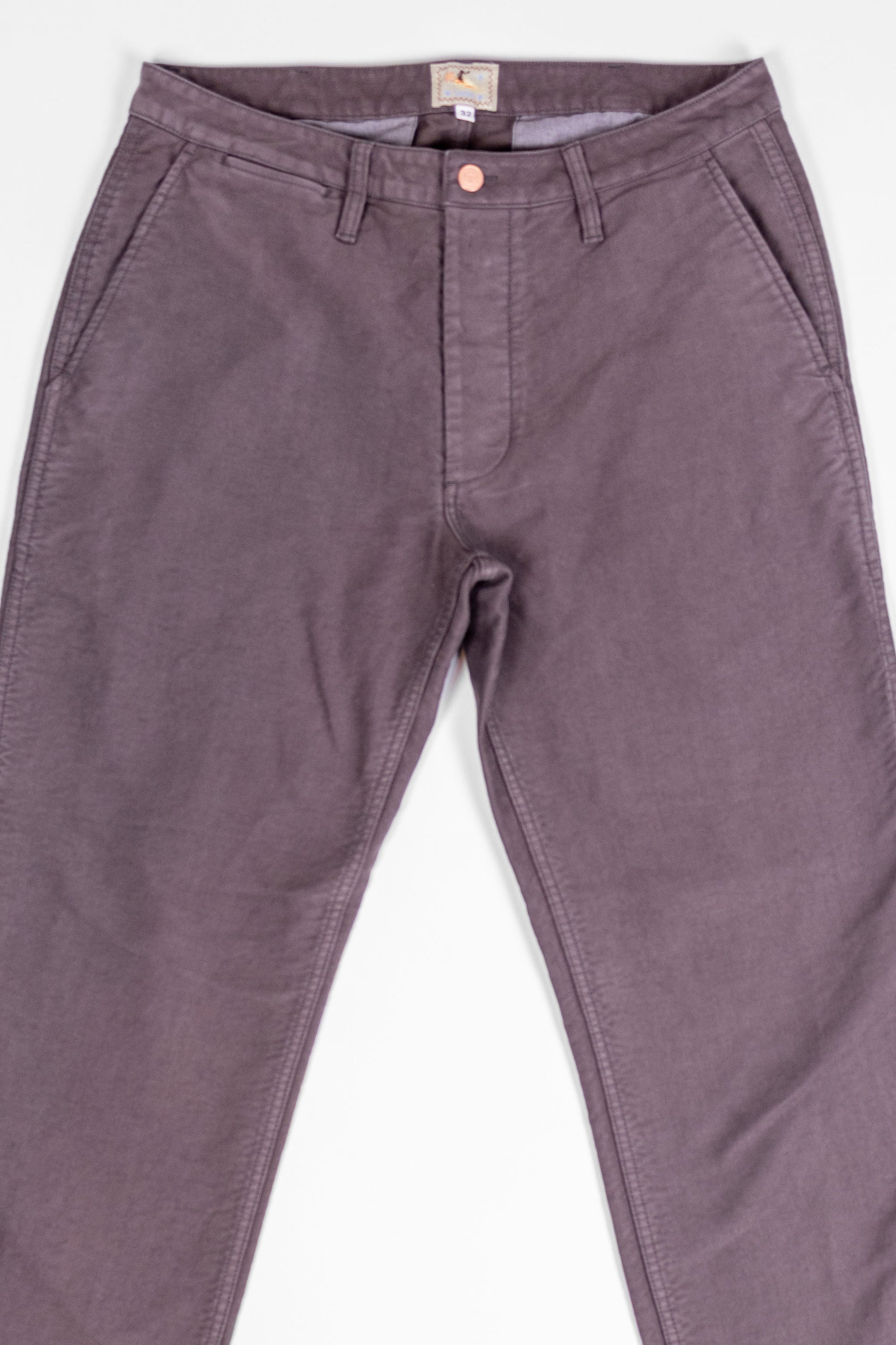 Wythe Deck Pant - Dusty Purple - Front Flat Lay