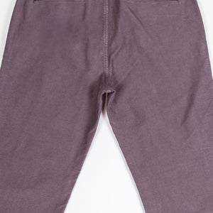 Wythe Deck Pant - Dusty Purple - Back View Flat Lay
