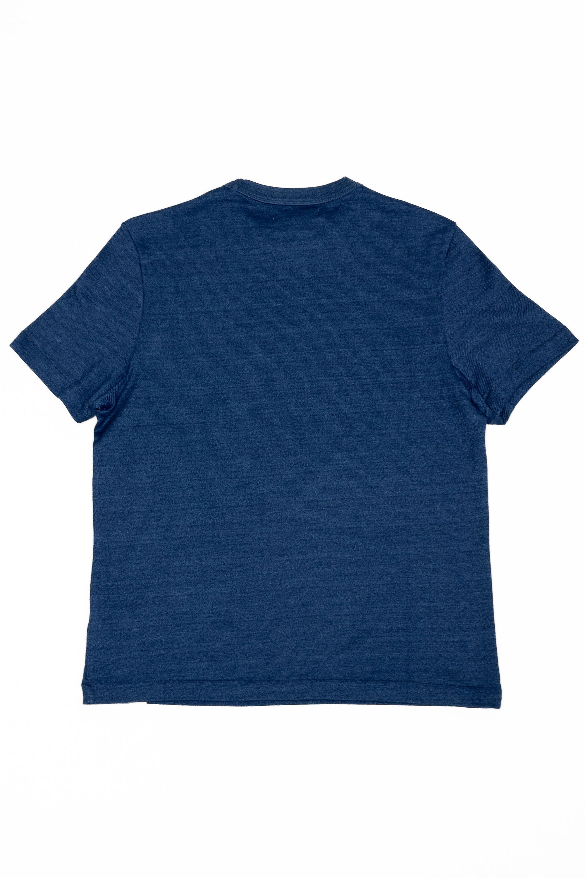 Merz b. Schwanen TEE03 Supple Authentic Jersey T-Shirt - Indigo