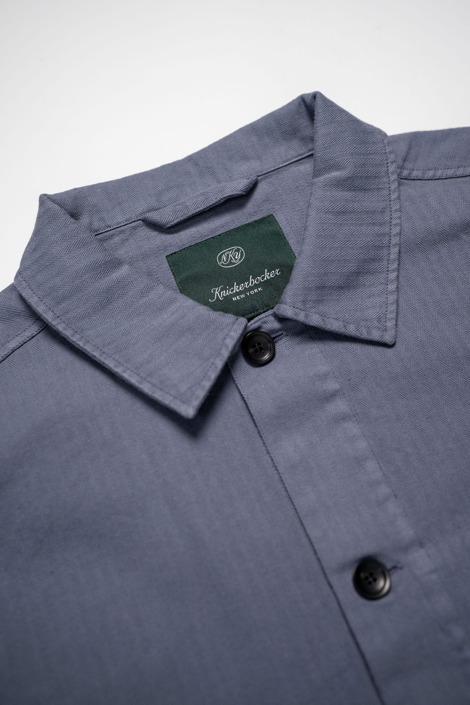 Knickerbocker French Vintage HBT Overshirt - Country Blue