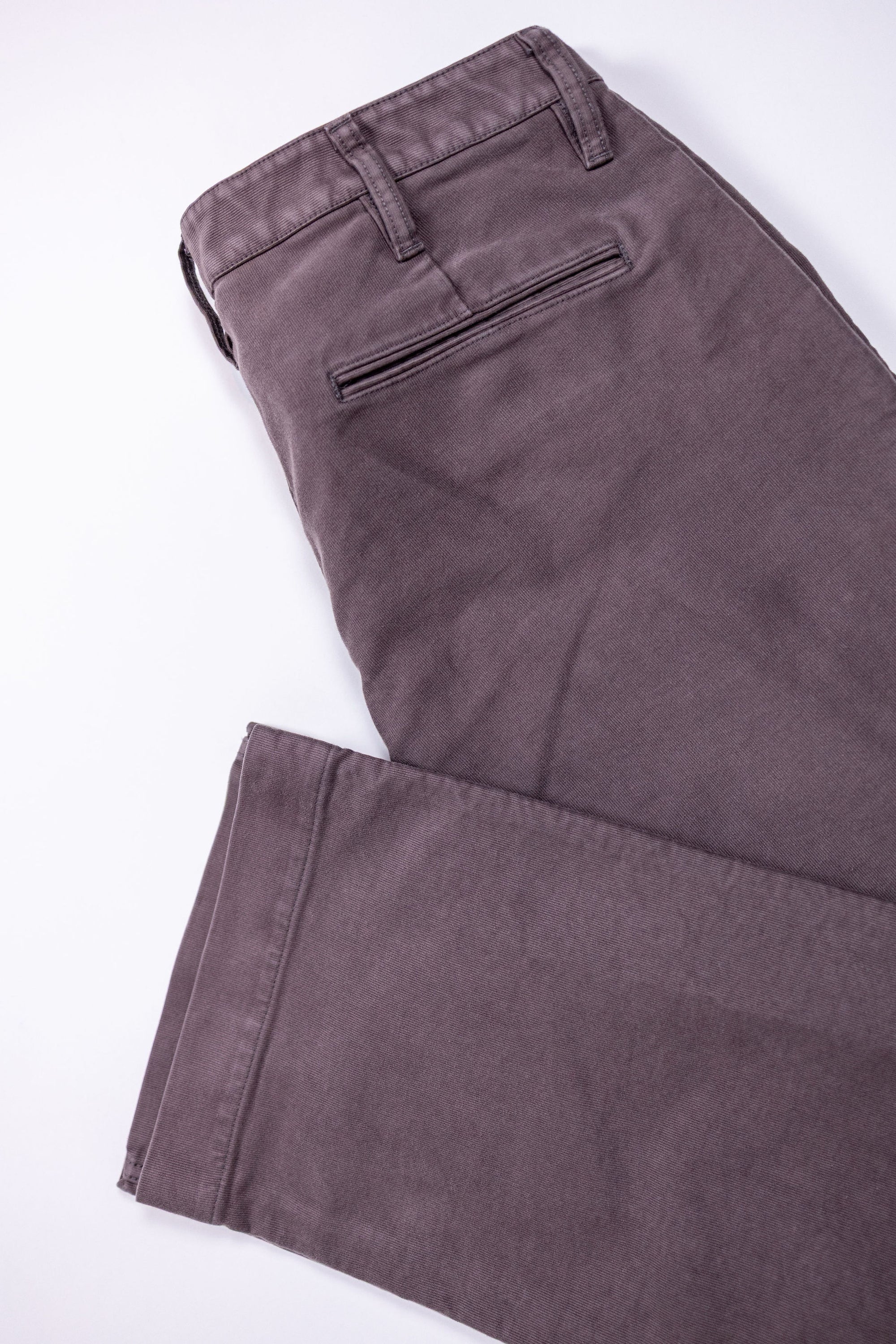 Wythe Deck Pant - Dusty Purple - Back View Folded