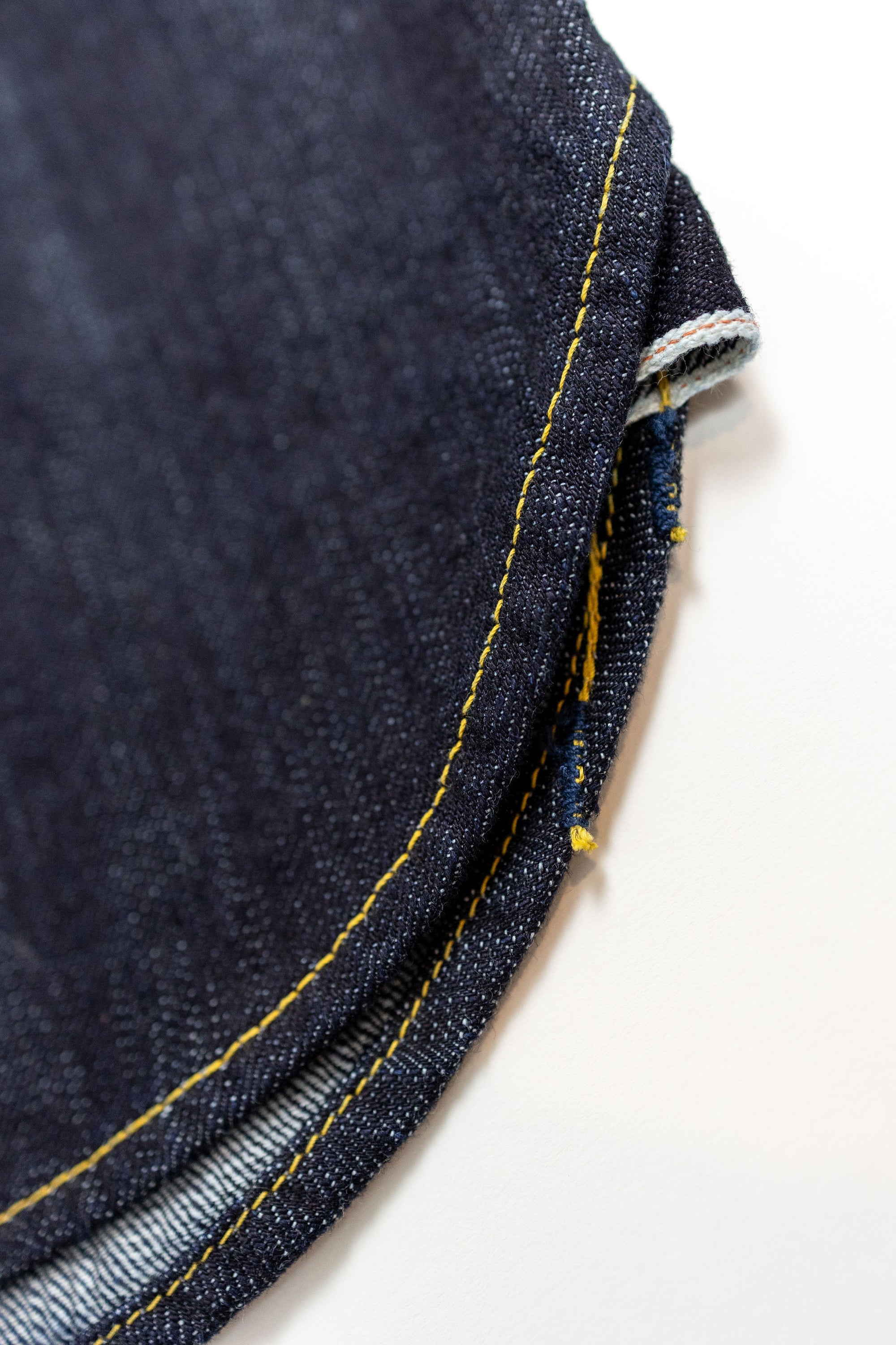 The Flat Head FN-SDW-001L Denim Western Shirt - 10oz Selvedge Denim
