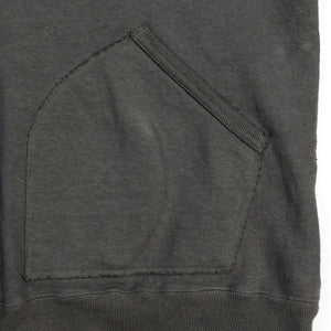 Samurai SWS-SC02 Japanese Cotton Sweat Hoody - Kuromame - Detail Front Pocket