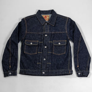 TCB Jeans 50's Type II Jacket - One-Wash. laid on back