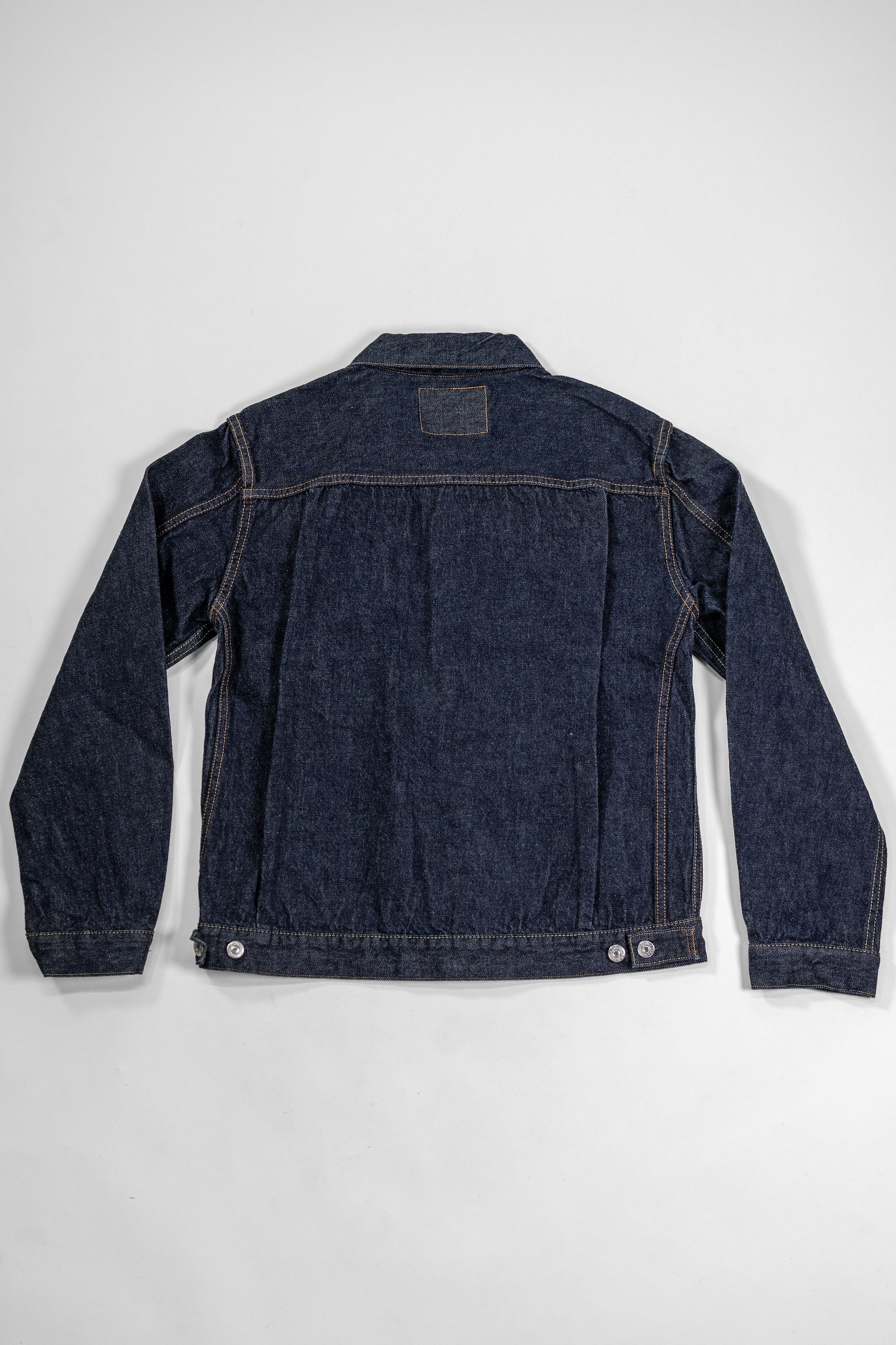 TCB Jeans 50's Type II Jacket - One-Wash. laid on front