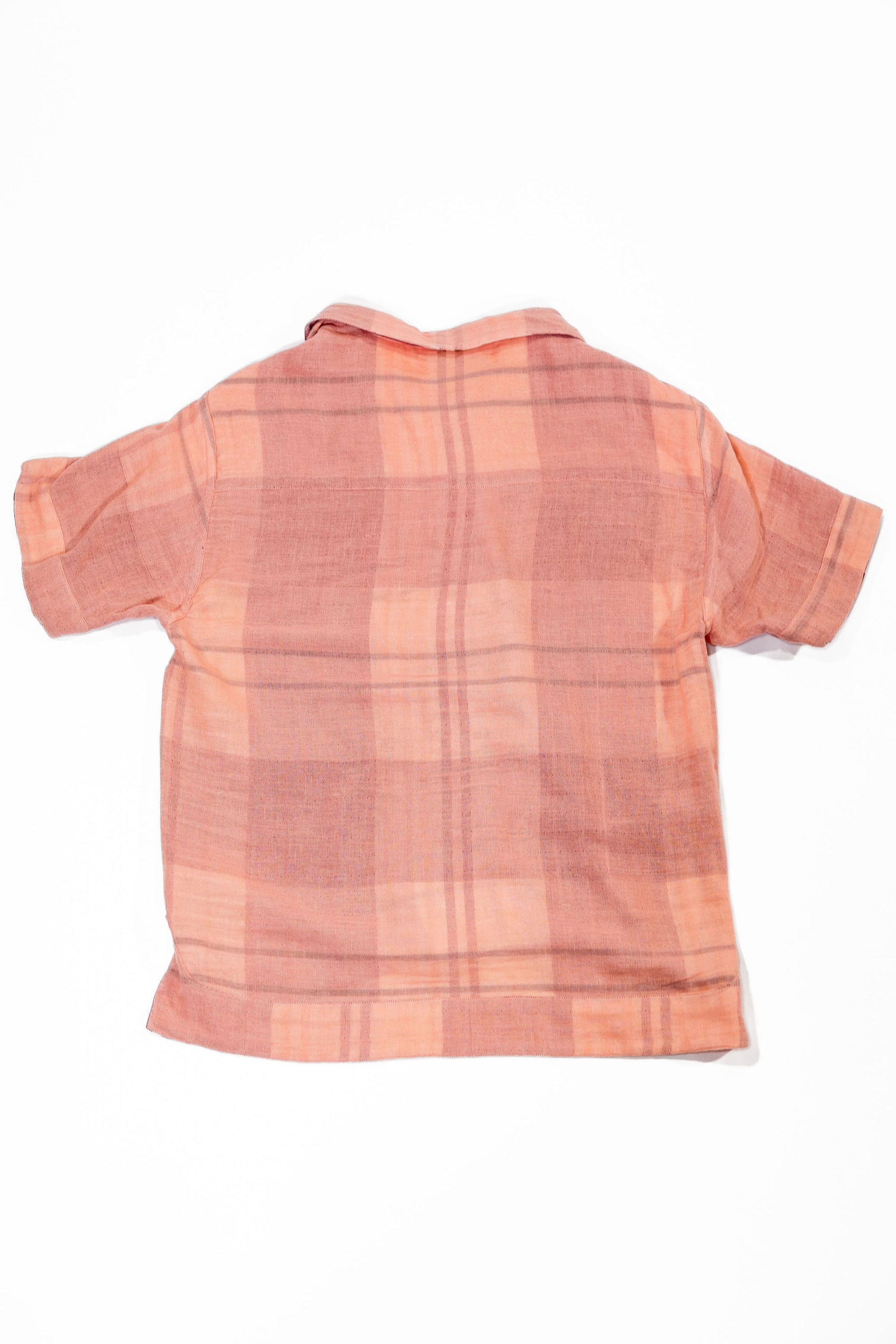 Indi + Ash Reversible Lake Camp Shirt JAC - Handwoven Double Gauze Plaid