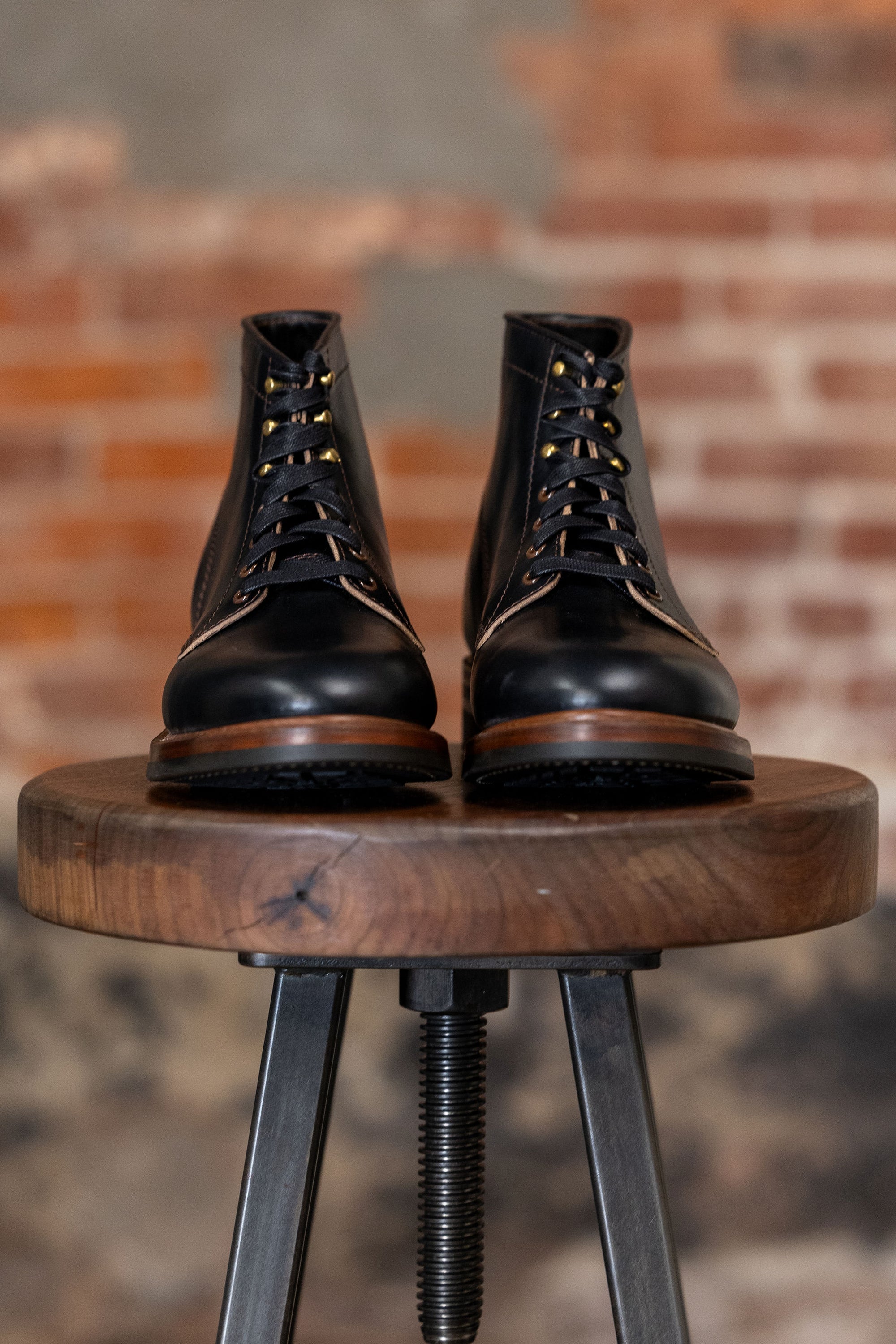 John Lofgren El Capitan Boots - Horween Leather Black Chromexcel