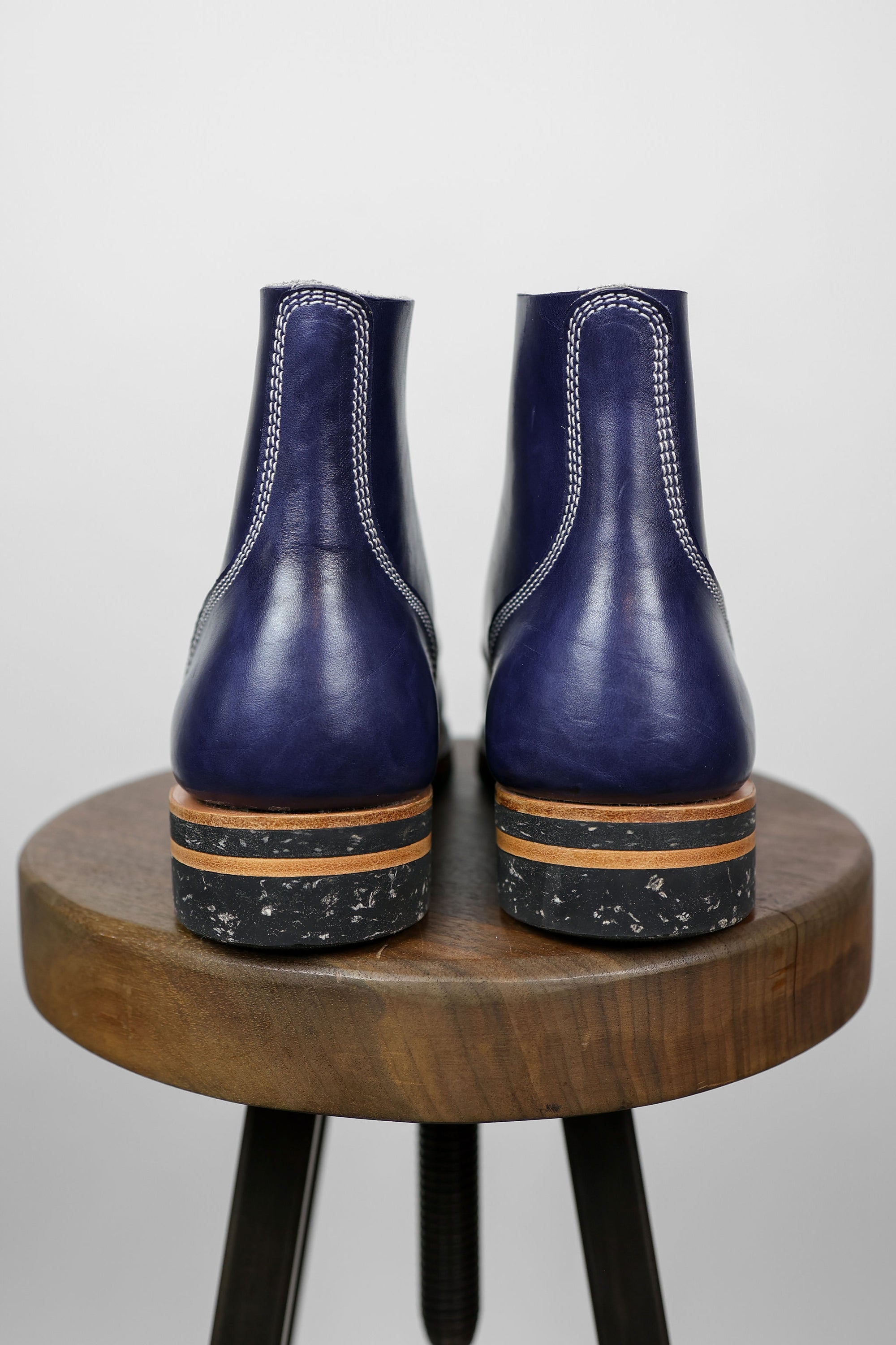 Oldspeed MFG x F&P "Keystone Boondocker Boot" - Navy Traditional Harness