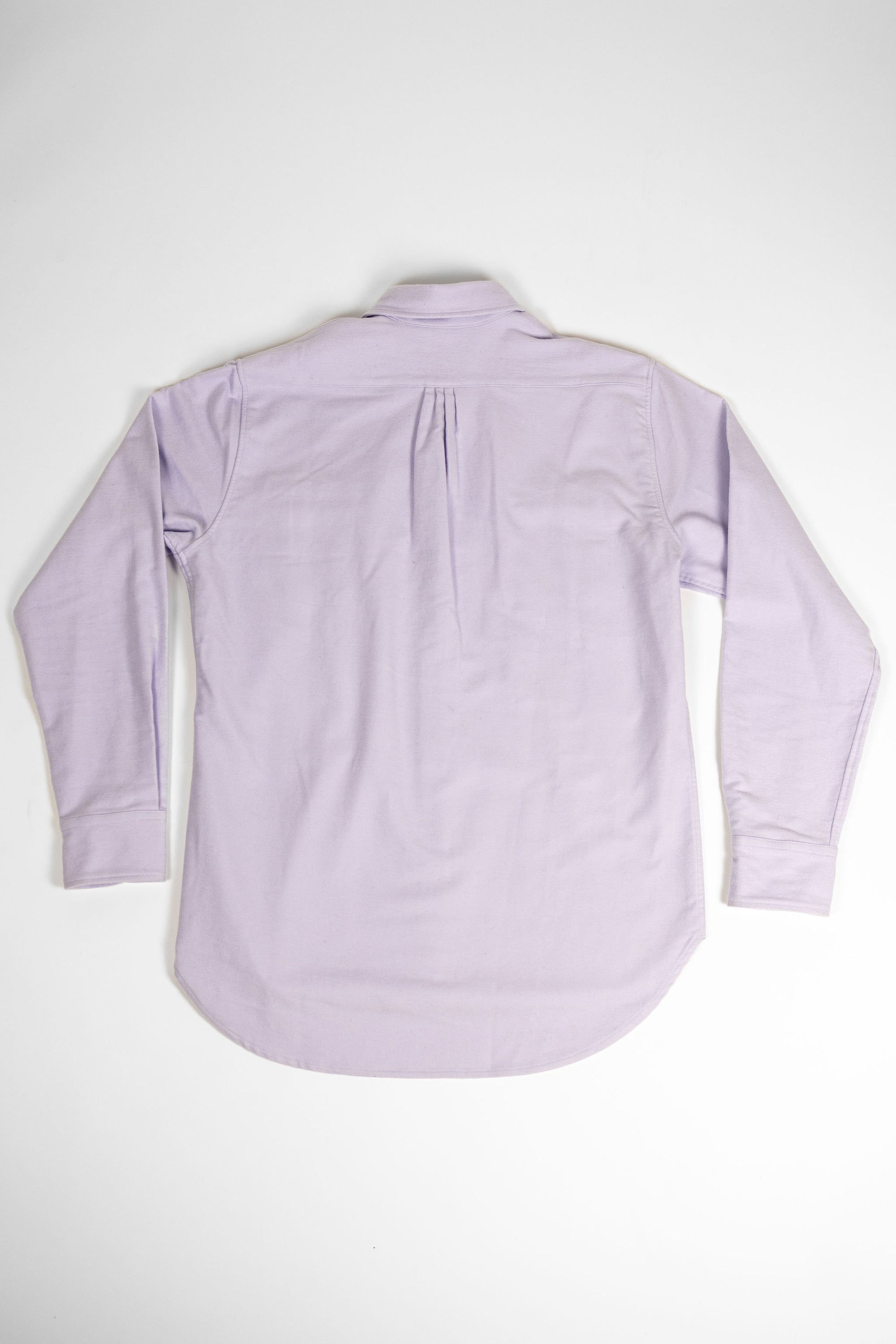 Wythe Moleskin Pearlsnap Shirt - Alpenglow - Back View Flat Lay