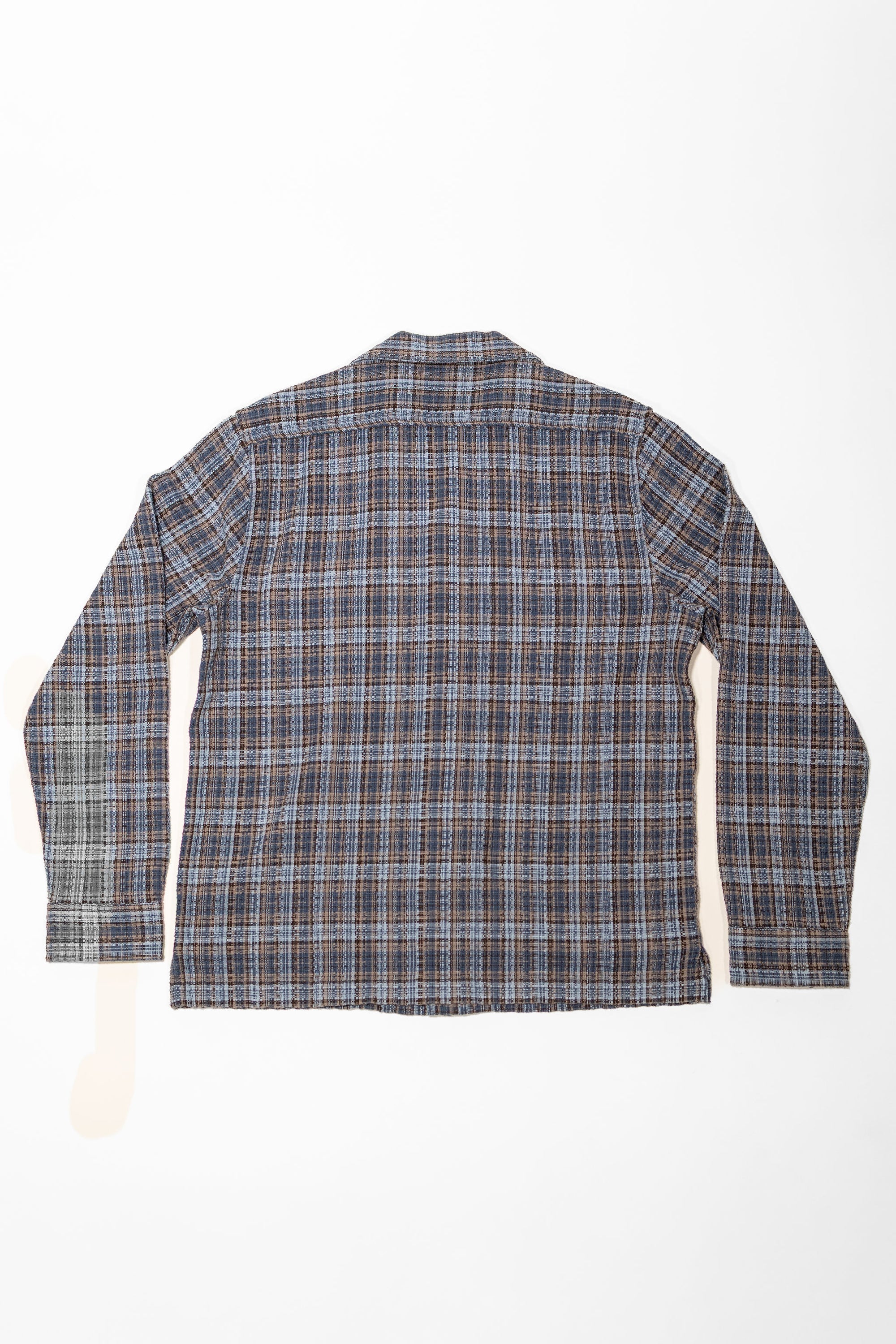 3sixteen Camp Shirt - Blue Dobby Plaid