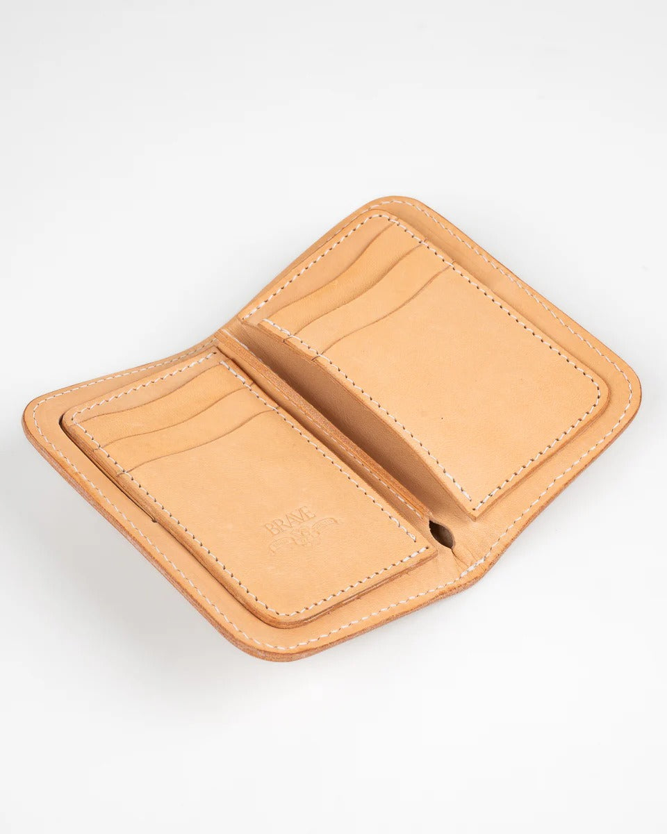 Obbi Good Label Brave Horsehide Mid Wallet - Natural