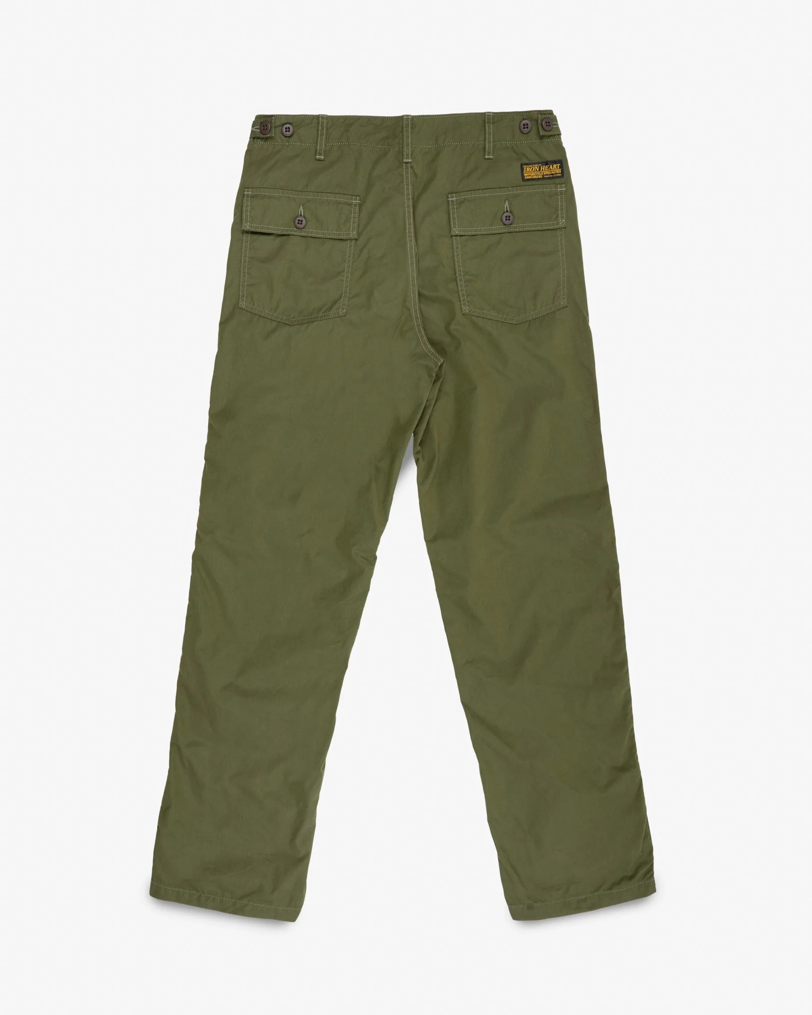 Iron Heart IH-745-ODG 4oz Cotton/Nylon Baker Pants - 4oz Cotton/Nylon Baker Pants Olive Drab Green