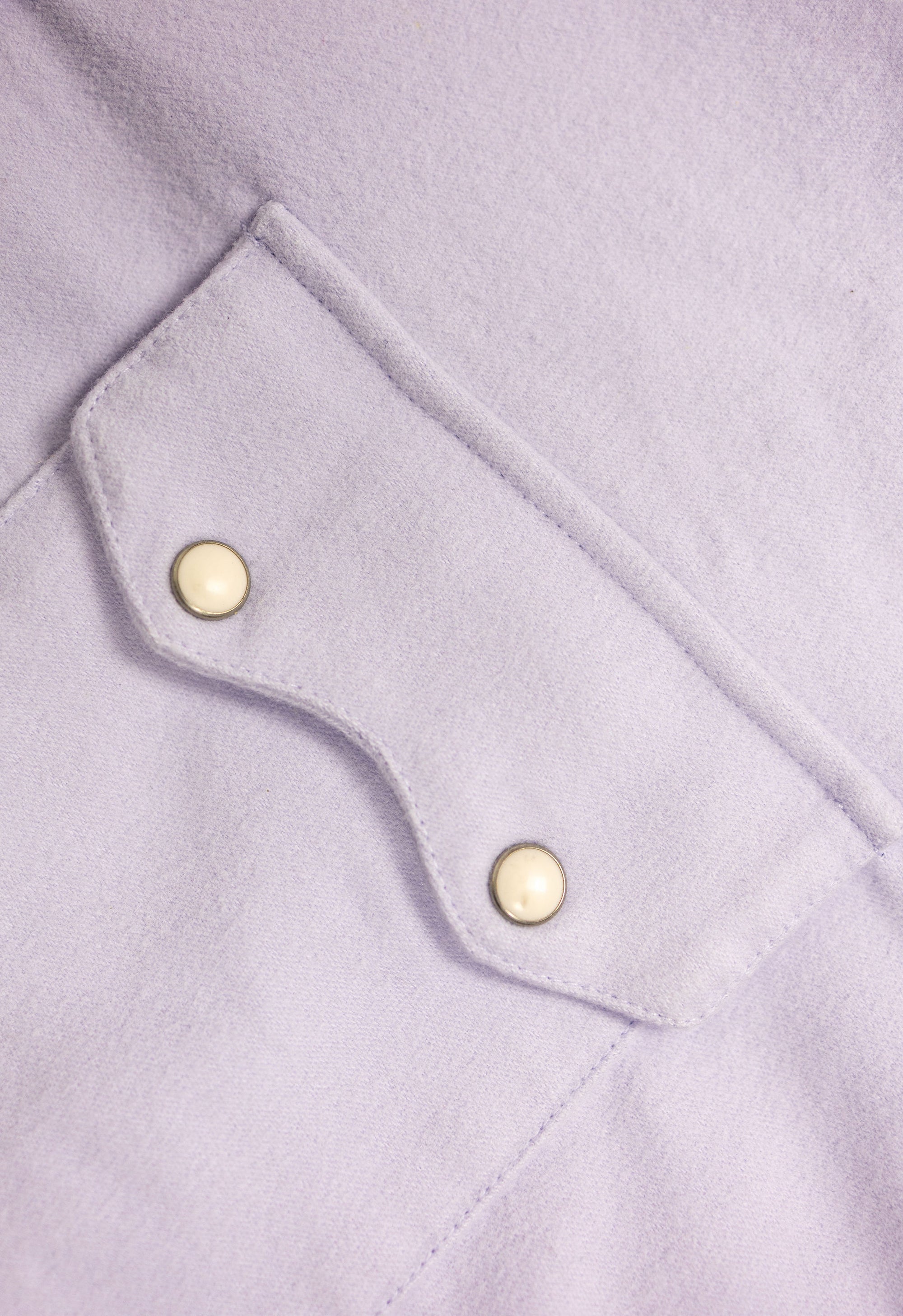 Wythe Moleskin Pearlsnap Shirt - Alpenglow - Pocket Detail