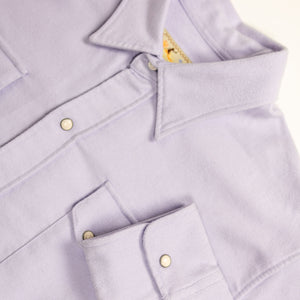 Wythe Moleskin Pearlsnap Shirt - Alpenglow - Front Details