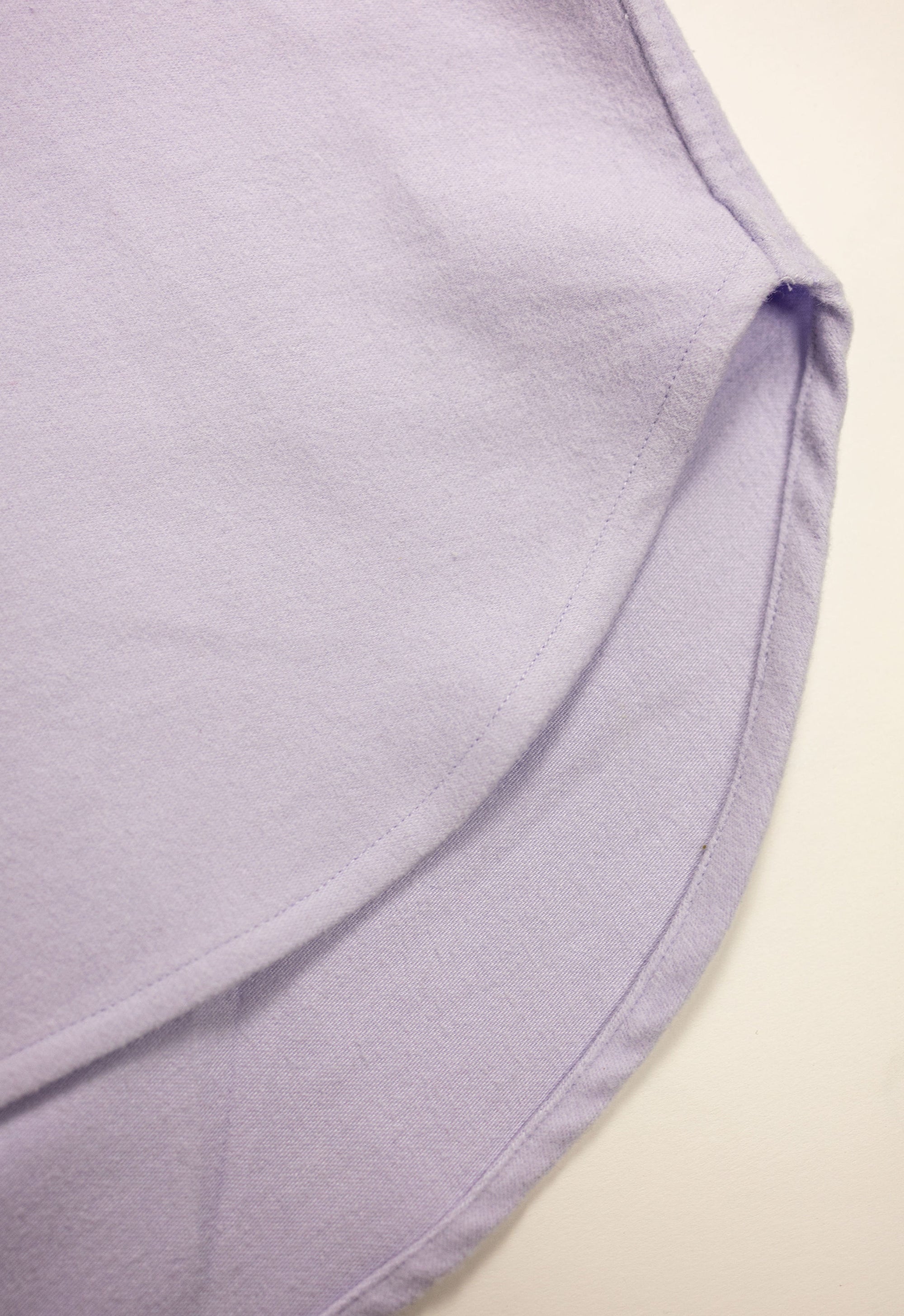 Wythe Moleskin Pearlsnap Shirt - Alpenglow - Hem Detail