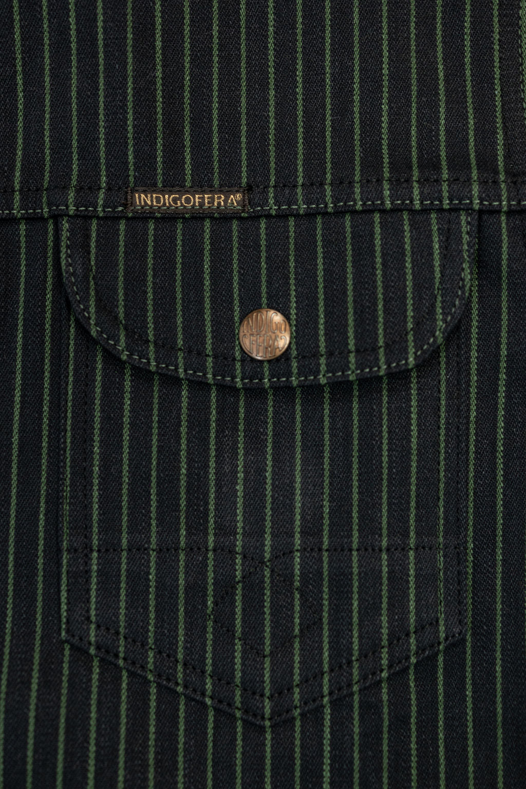 Indigofera Copeland - Viridescent Stripe