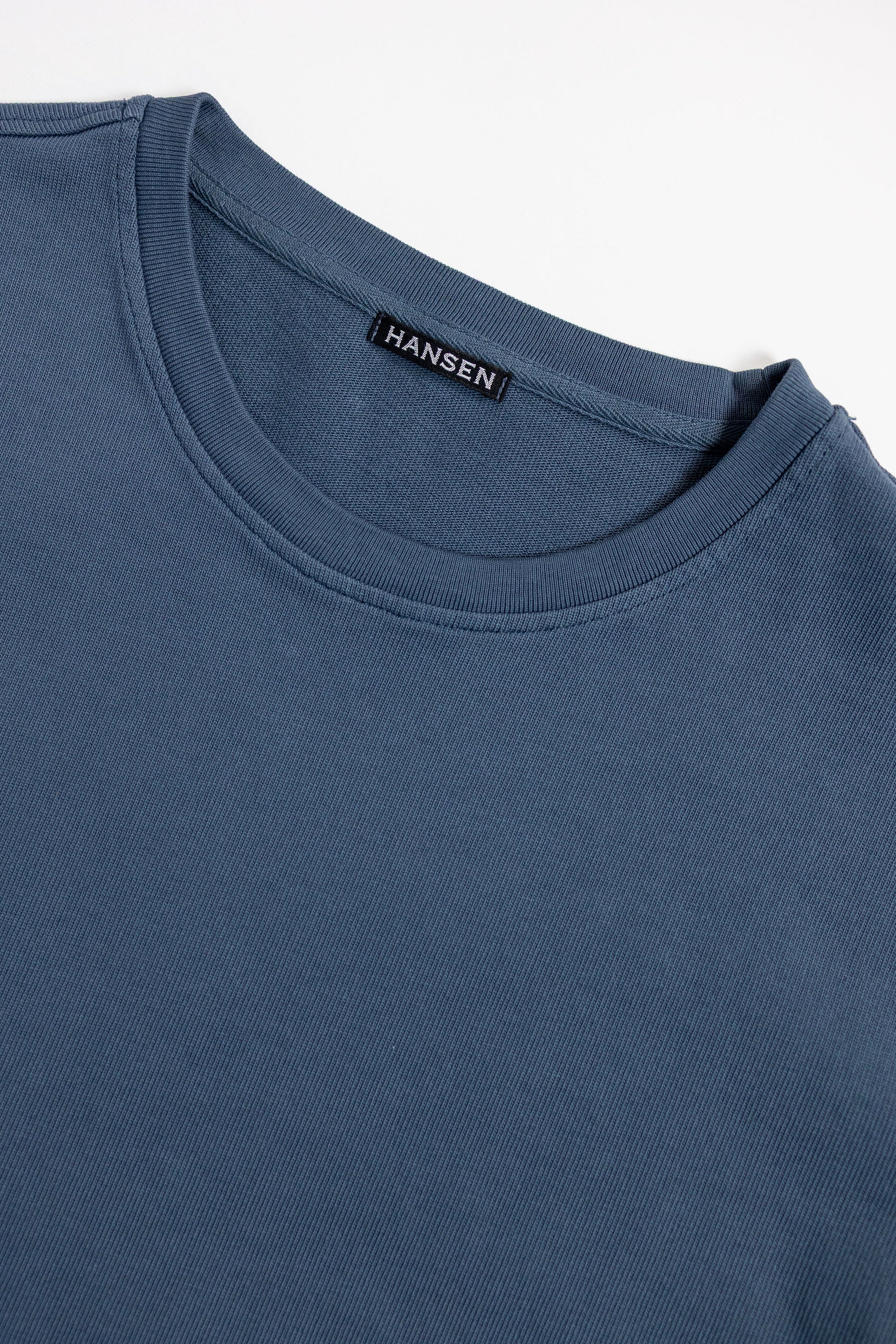 Hansen Garments Joel Crew Neck T-Shirt - Ocean