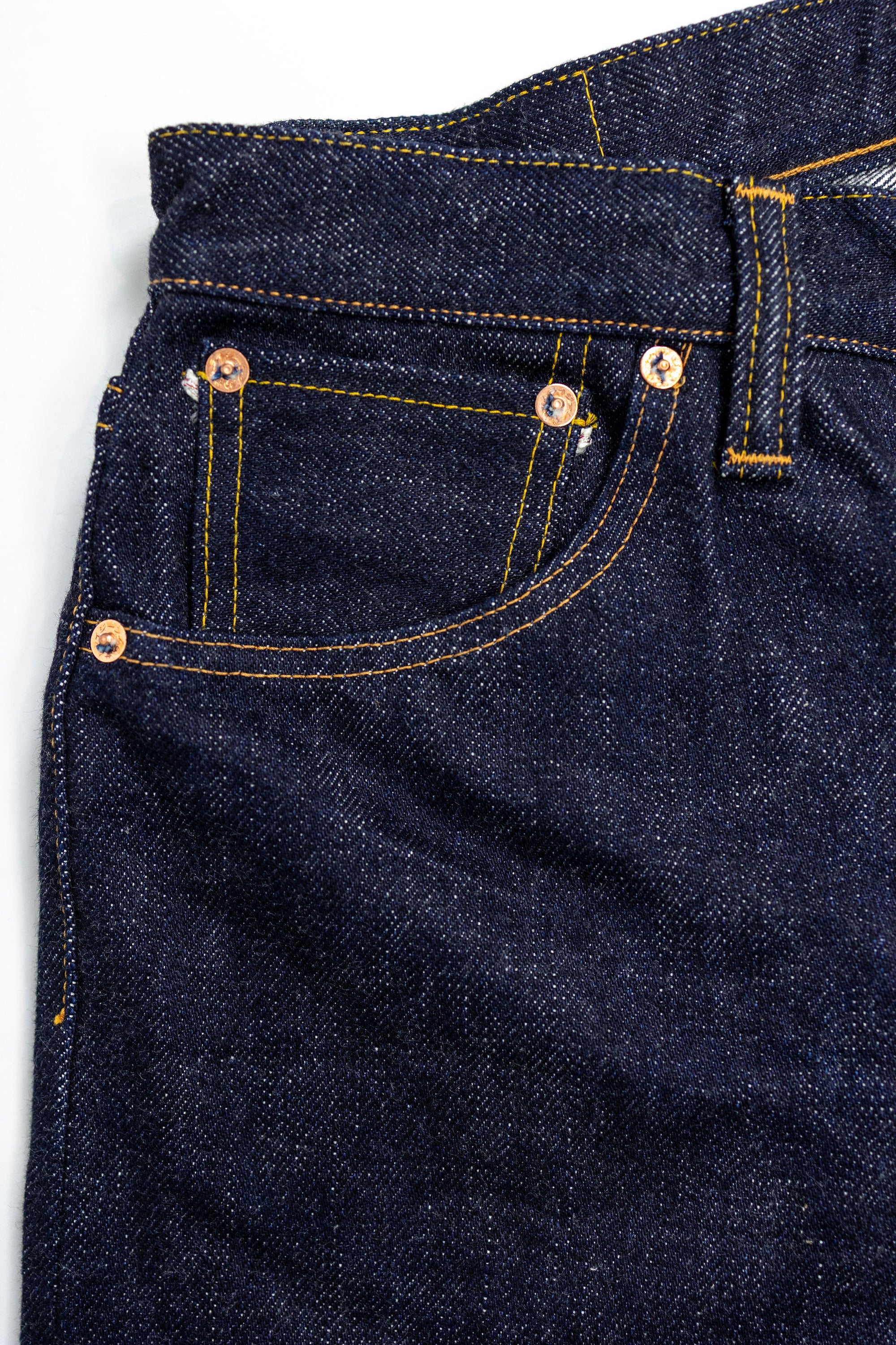 Samurai S5000VX21ozII 21oz Cho-Kiwami Selvedge Straight Fit - Pocket Detail