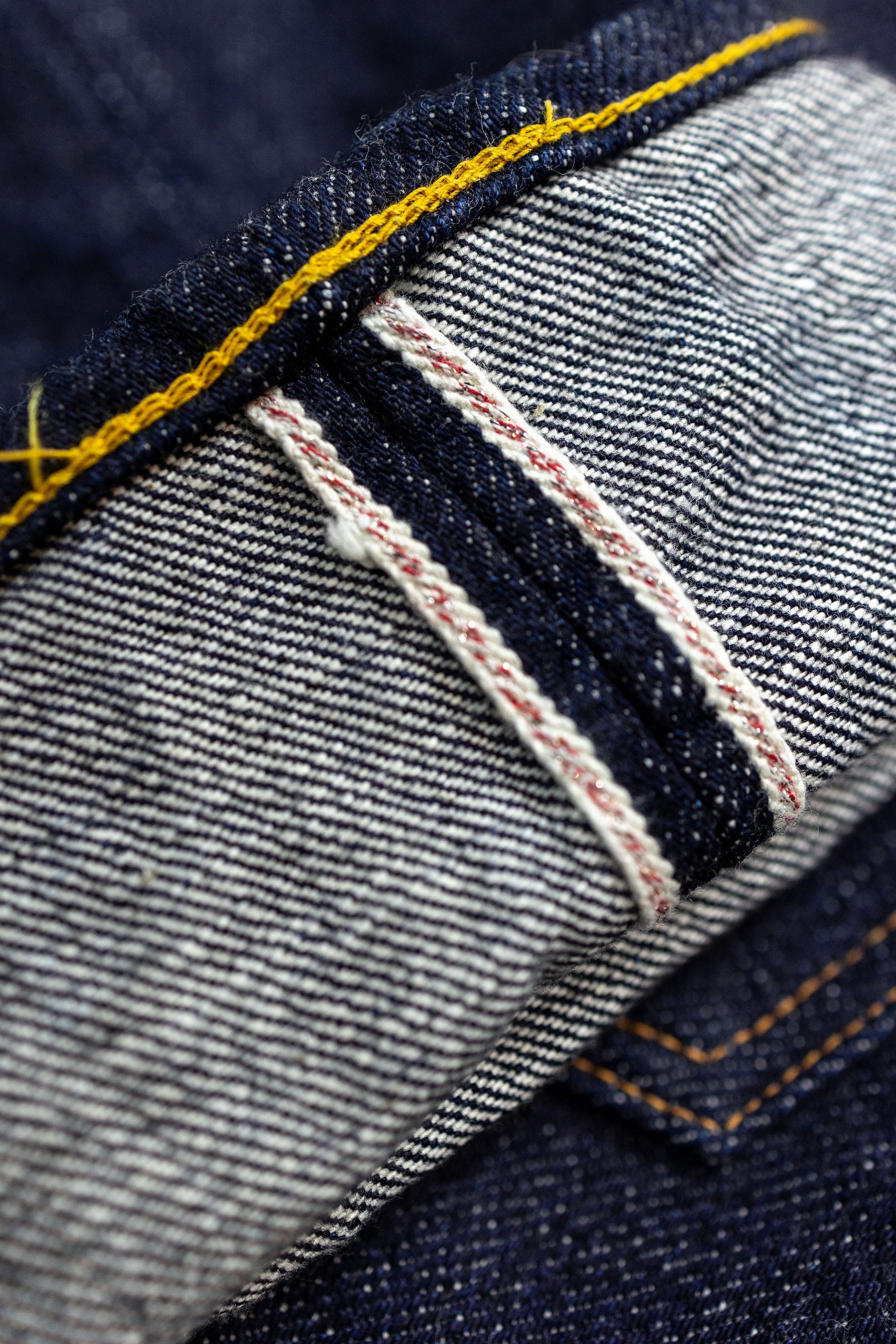 Samurai S5000VX21ozII 21oz Cho-Kiwami Selvedge Straight Fit - selvedge detail