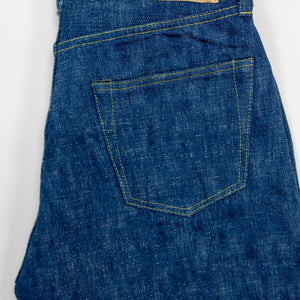 Samurai S211XX17oz-SLB Relax Tapered Jeans - "Murakumo" 17oz Slub - Back Pocket Detail