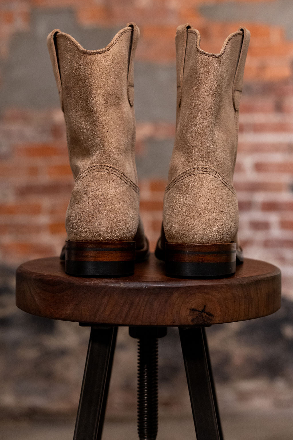 John Lofgren Duke Roper Boots - Horween CXL Roughout