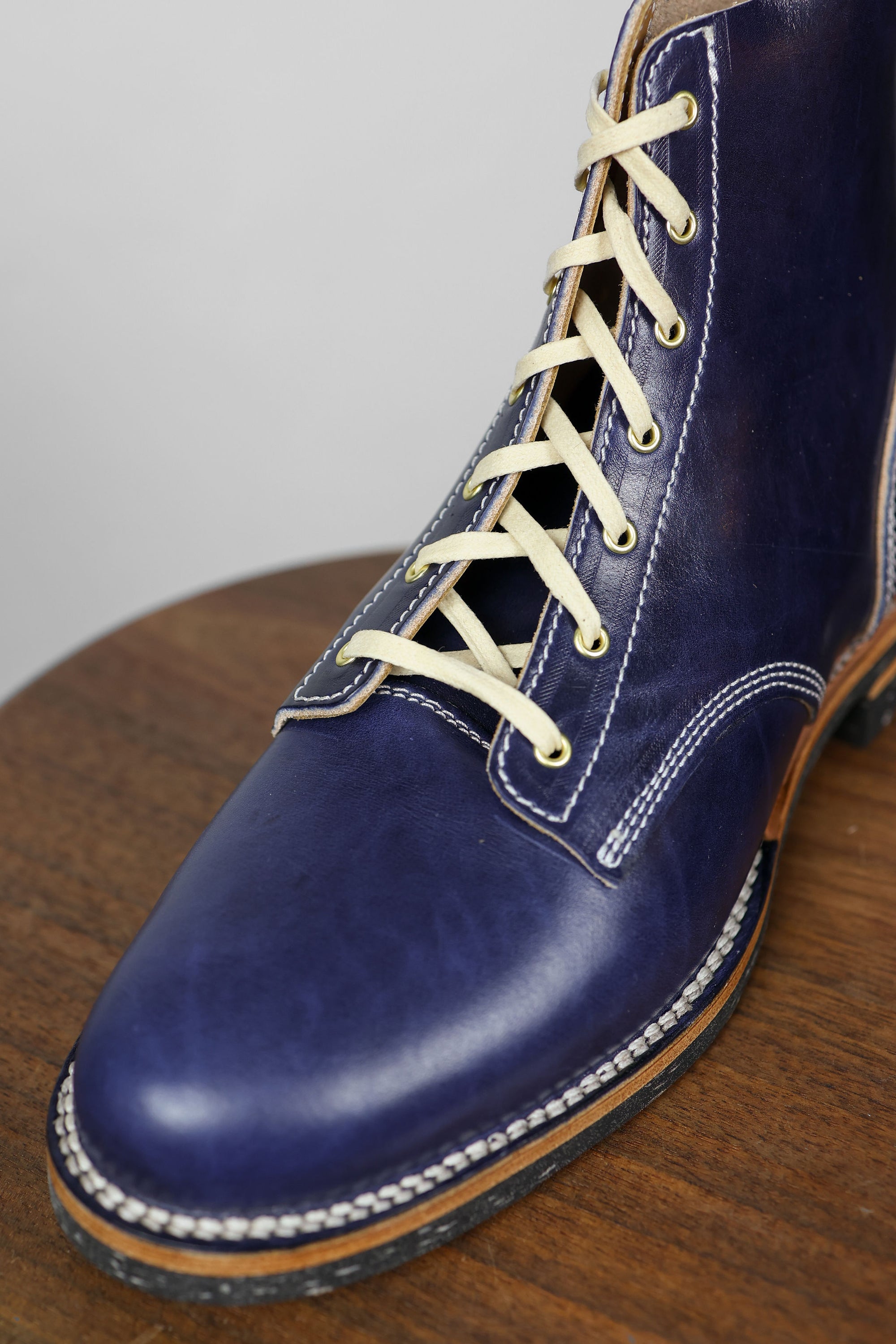Oldspeed MFG x F&P "Keystone Boondocker Boot" - Navy Traditional Harness