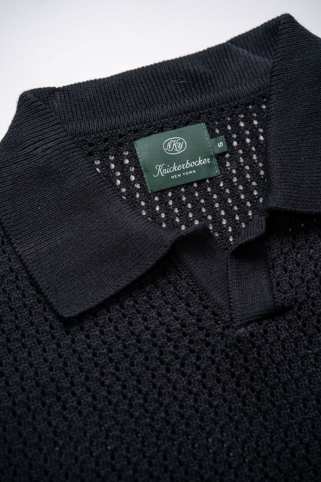 Knickerbocker Cotton Yuma Polo - Black