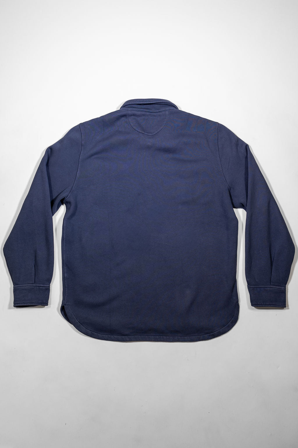 Wythe Navy Quarterzip - Back Shot Flat Lay