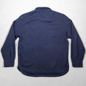 Wythe Navy Quarterzip - Back Shot Flat Lay