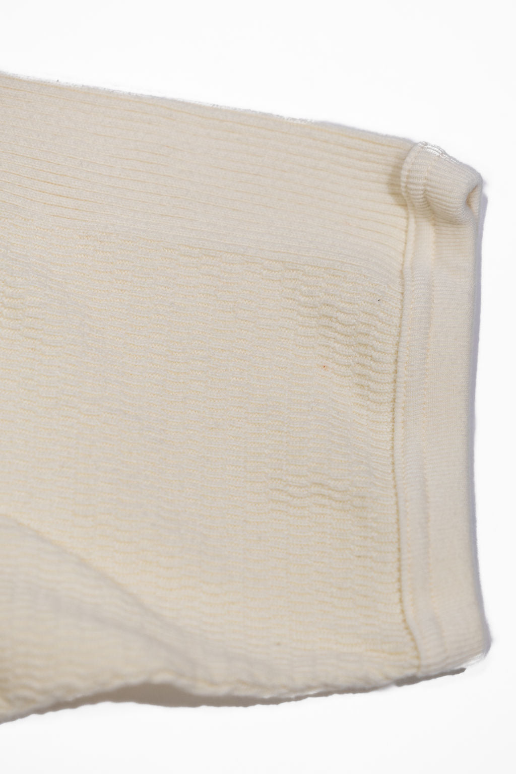 The Flat Head FN-THW-002 Thermal Raglan T-Shirt - Ivory