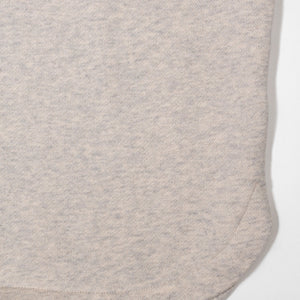 Wythe Grey Quarterzip - Detail Shot of Hem