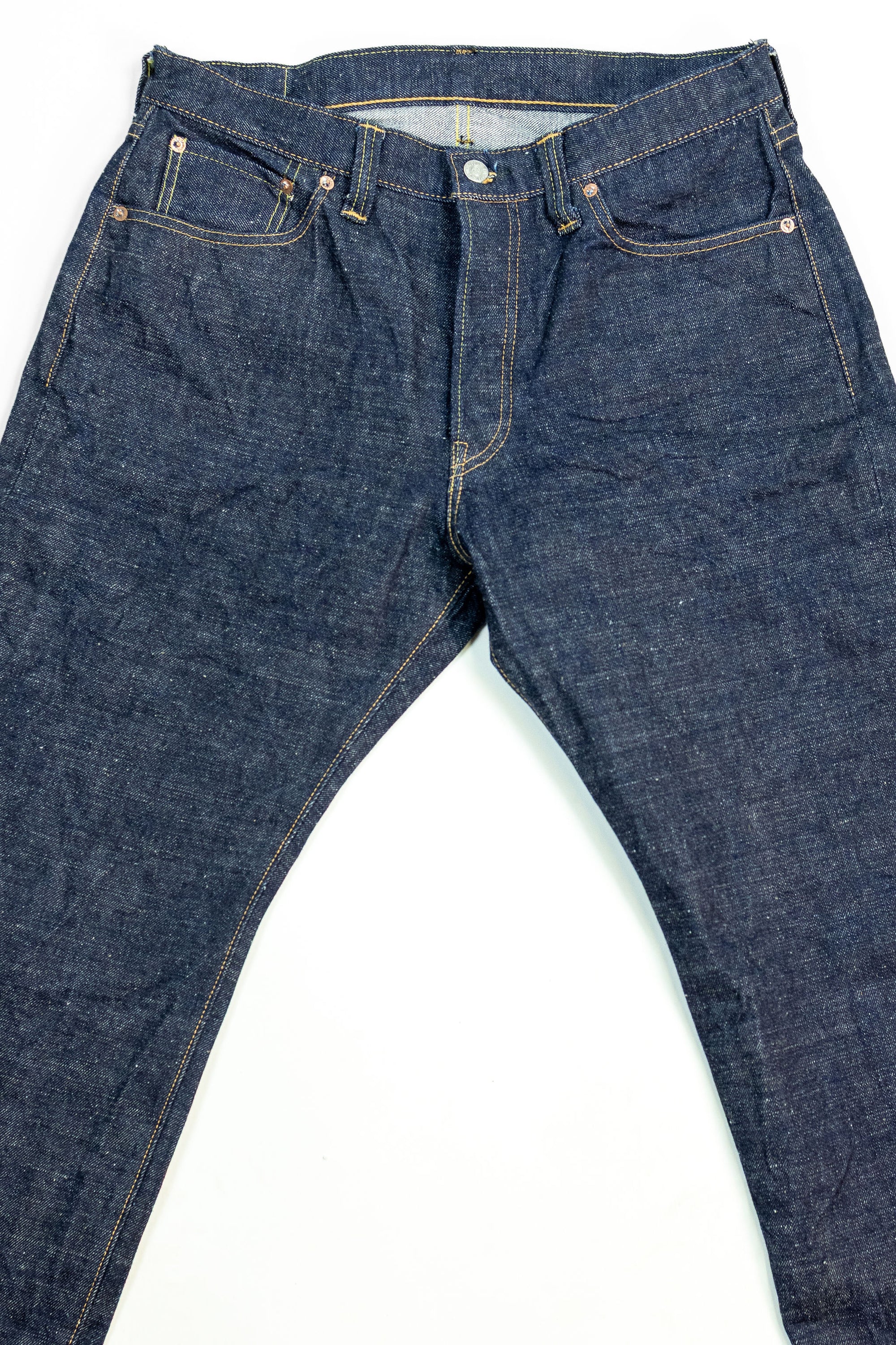 Samurai S510HXII Selvedge Denim Regular Straight - Flat Lay Front