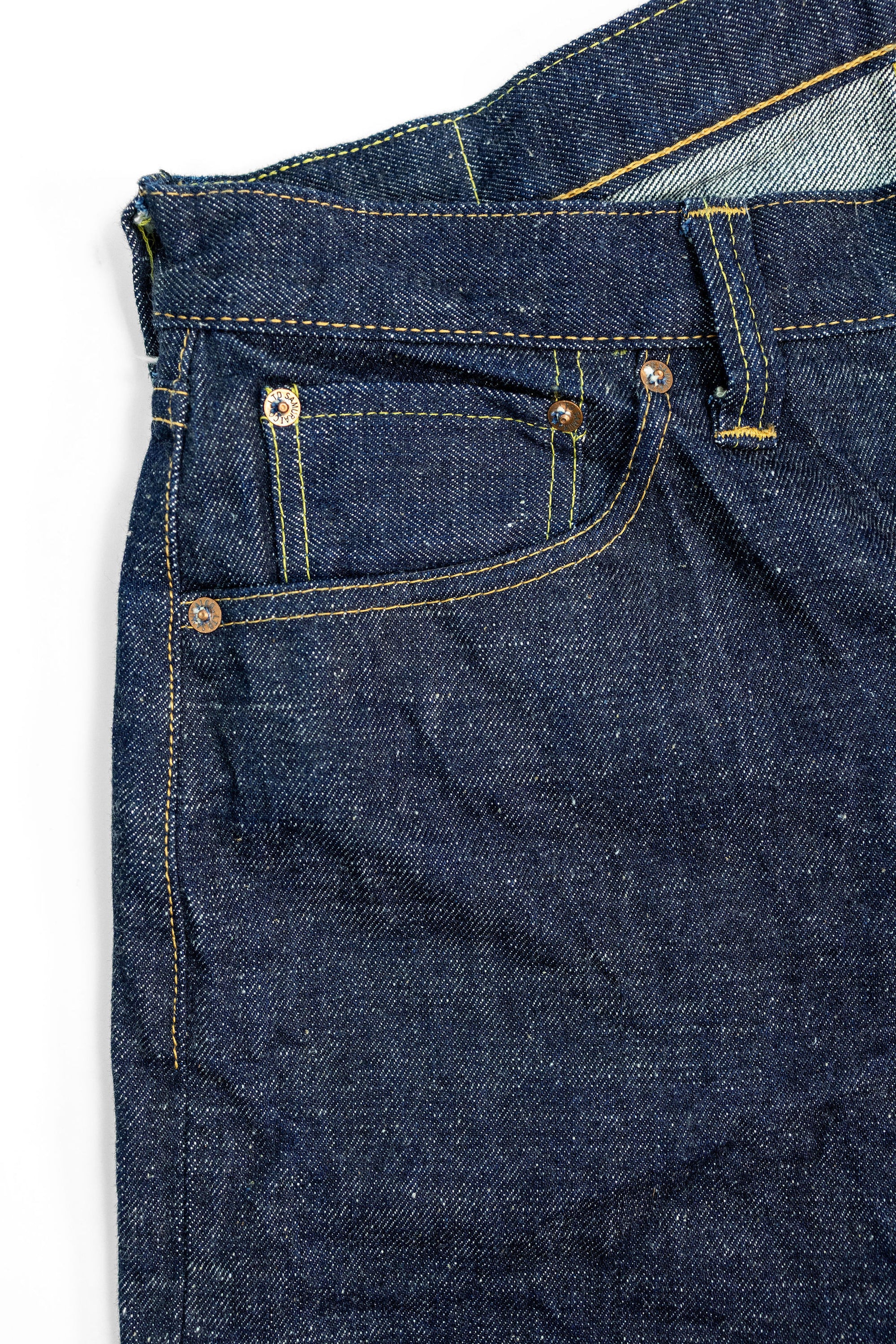 Samurai S510HXII Selvedge Denim Regular Straight - Pocket Detail