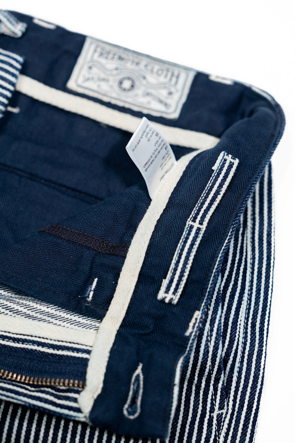 Freenote Cloth Deck Pant - Hickory Stripe
