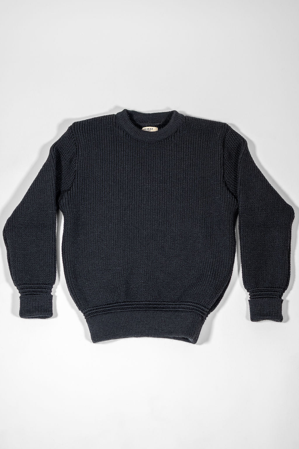 Heimat Textil Crew Neck Sweater - Black