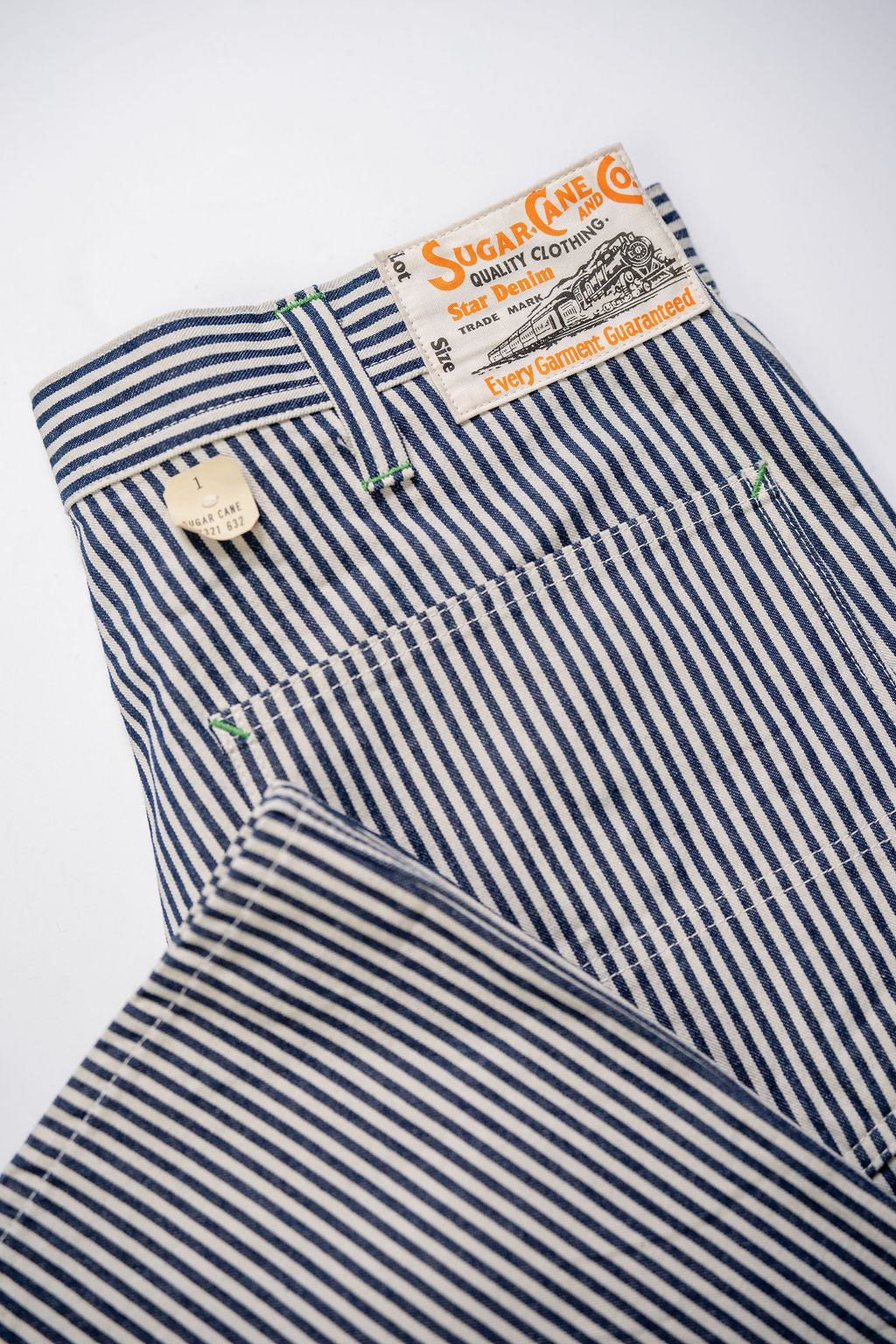Sugar Cane SC41823 11oz. Hickory Stripe Work Pants