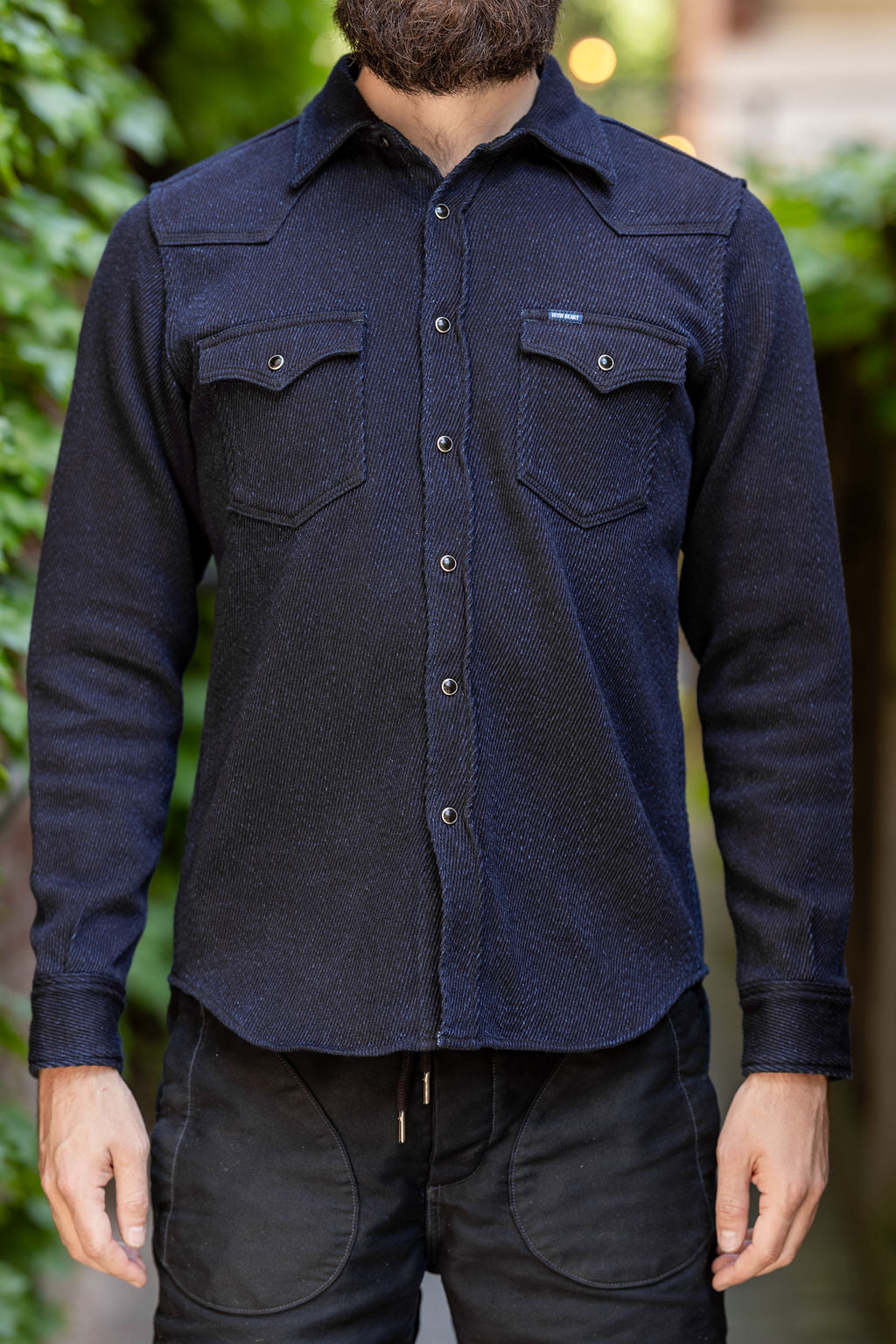 Iron Heart IHSH-208 Kersey Western - Indigo