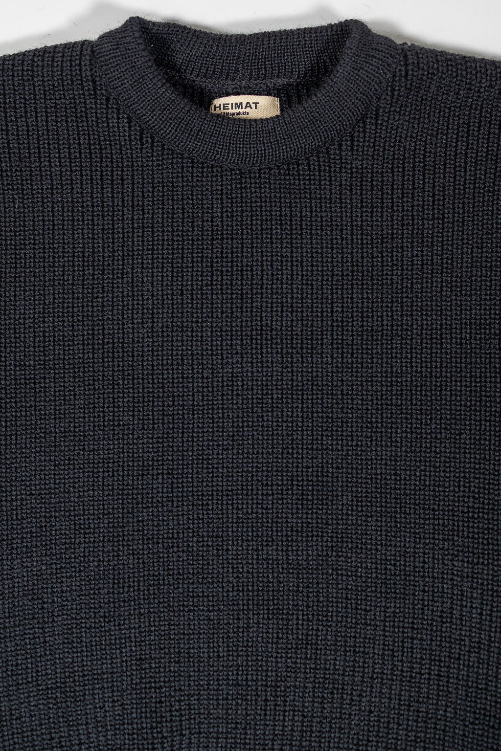 Heimat Textil Crew Neck Sweater - Black