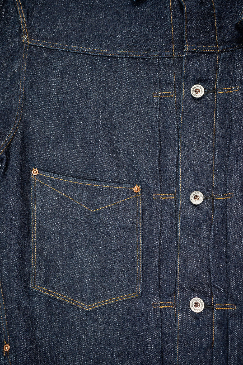Stevenson Overall Co. Saddle Horn Type II Jacket - Indigo