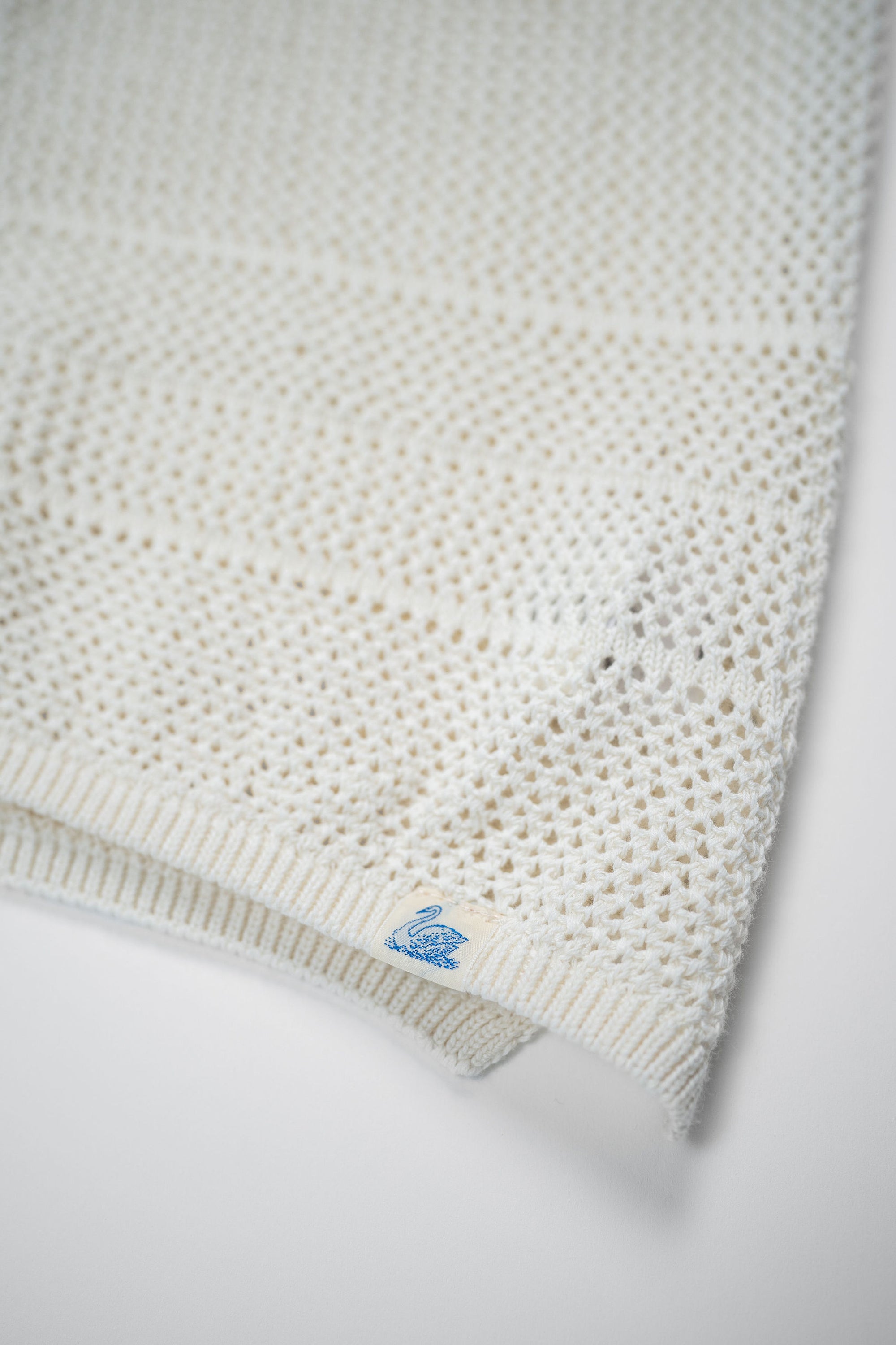 Merz b. Schwanen KNITSHIRT01 Crochet Shirt - Nature