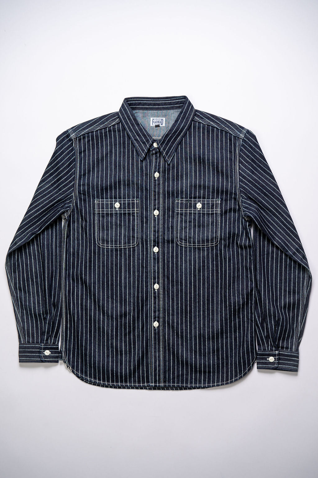 The Flat Head FN-SDK-702L - 10oz Wabash Work Shirt