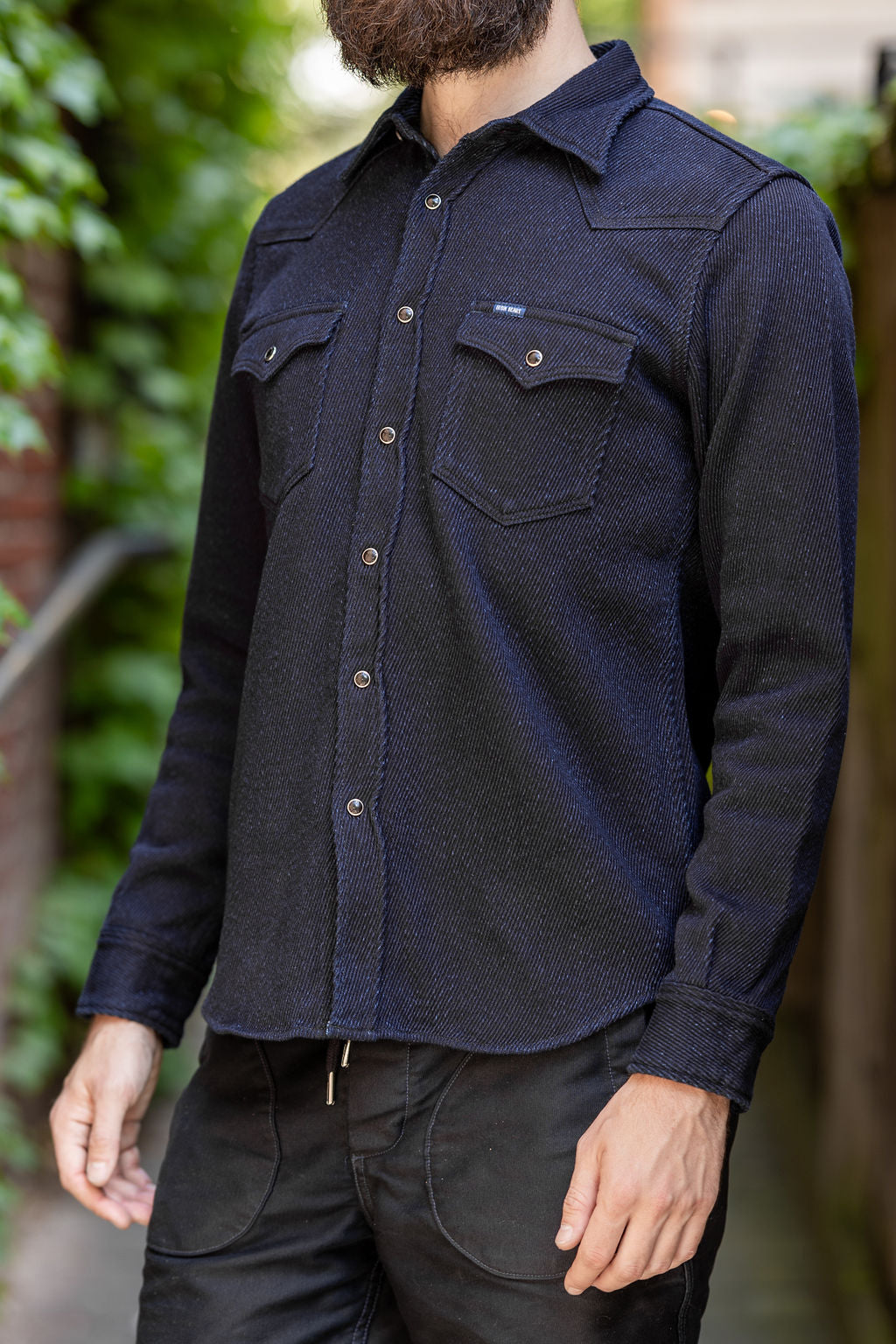 Iron Heart IHSH-208 Kersey Western - Indigo