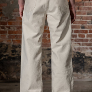 Indigofera Duke - 13oz Smithson Canvas Ecru - Model Back