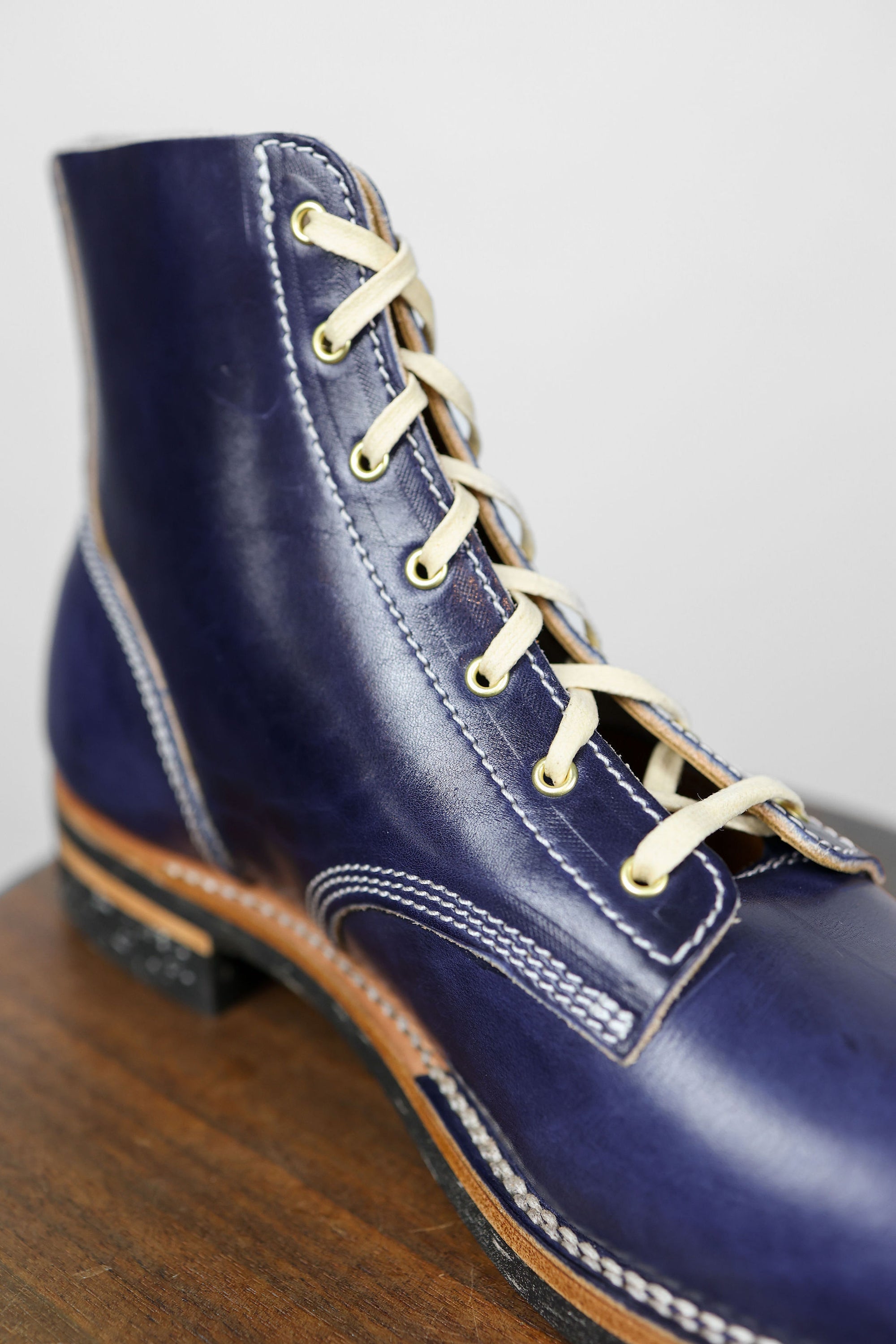 Oldspeed MFG x F&P "Keystone Boondocker Boot" - Navy Traditional Harness