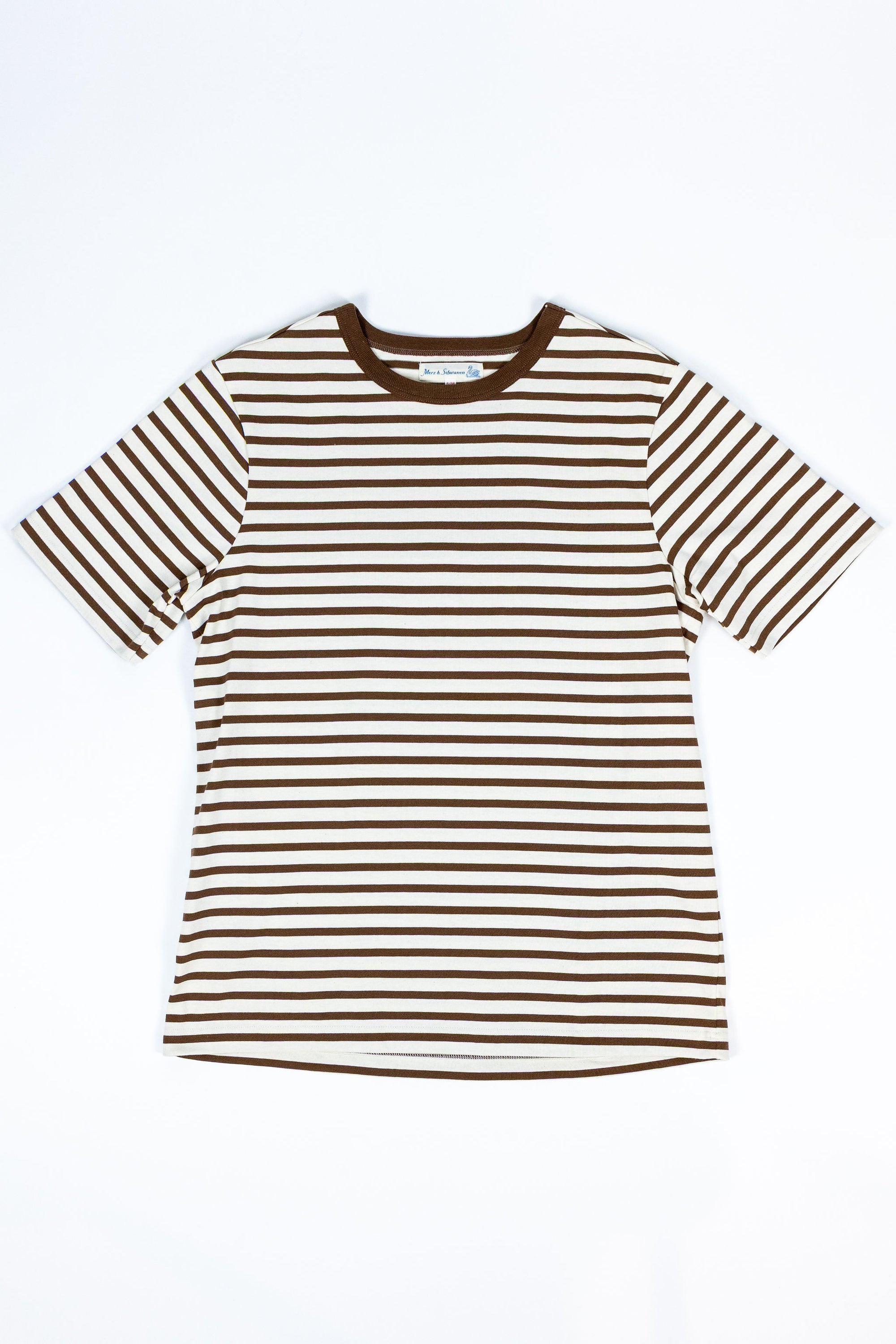 Merz b. Schwanen 2M14 Men's Relaxed Fit T-Shirt - Nut/Nature