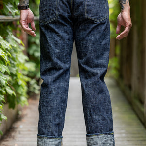 Samurai S3000XX17oz-SDS Relax Straight - "Murasame" 17oz Slub - Model Back