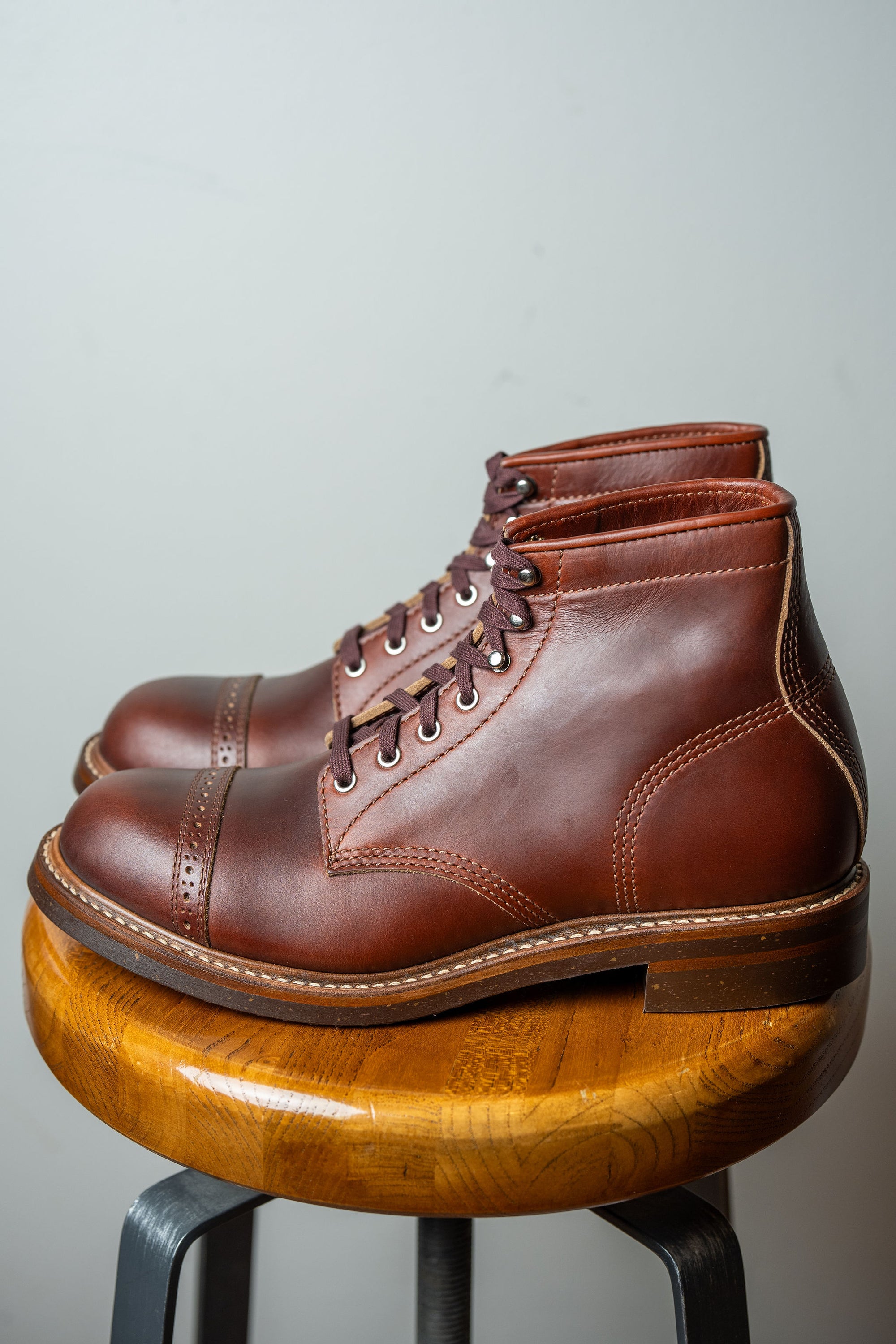 John Lofgren Combat Boot - Horween CXL Timber
